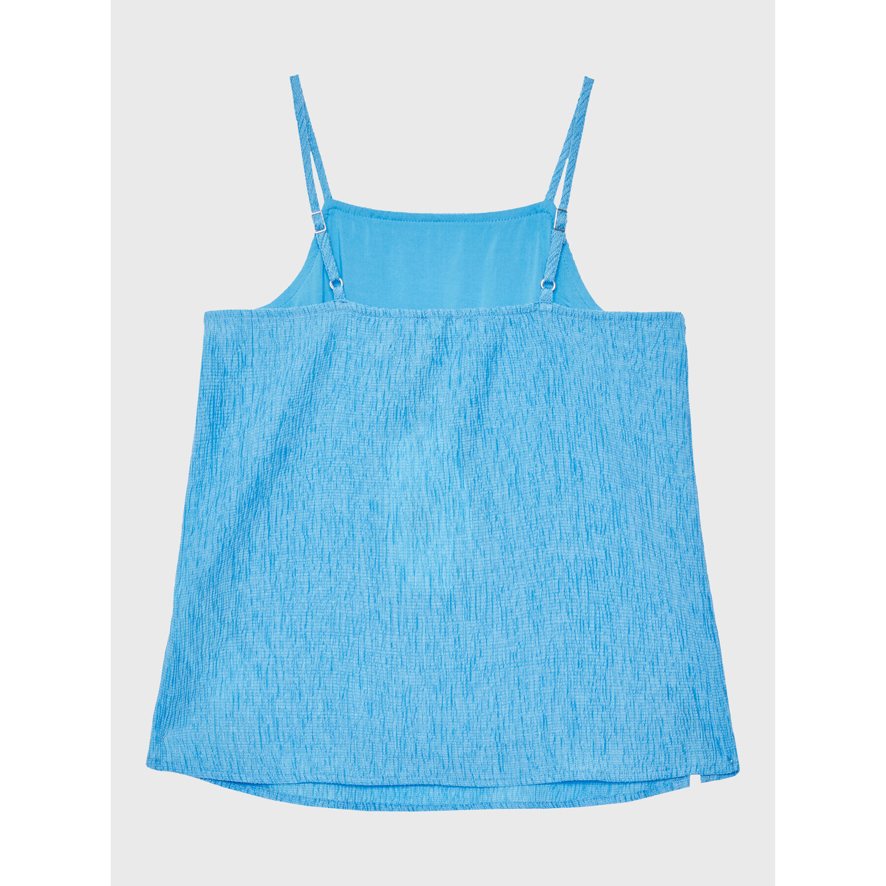 Calvin Klein Jeans топ Crinkle IG0IG01954 Син Regular Fit - Pepit.bg