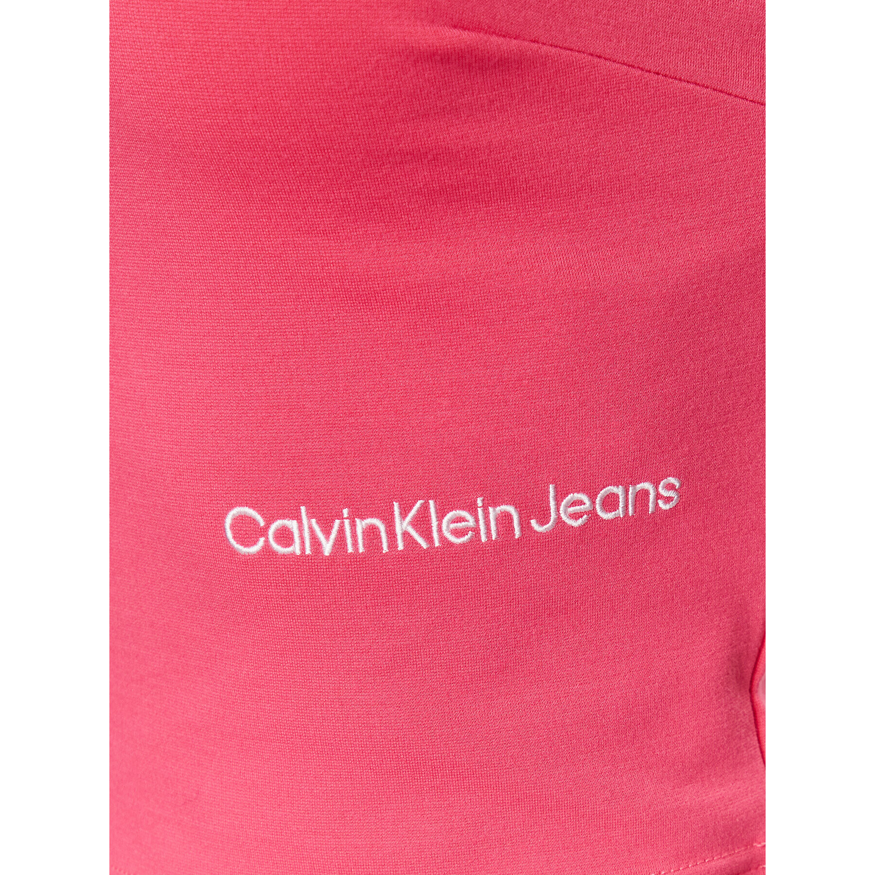 Calvin Klein Jeans топ J20J220788 Розов Slim Fit - Pepit.bg