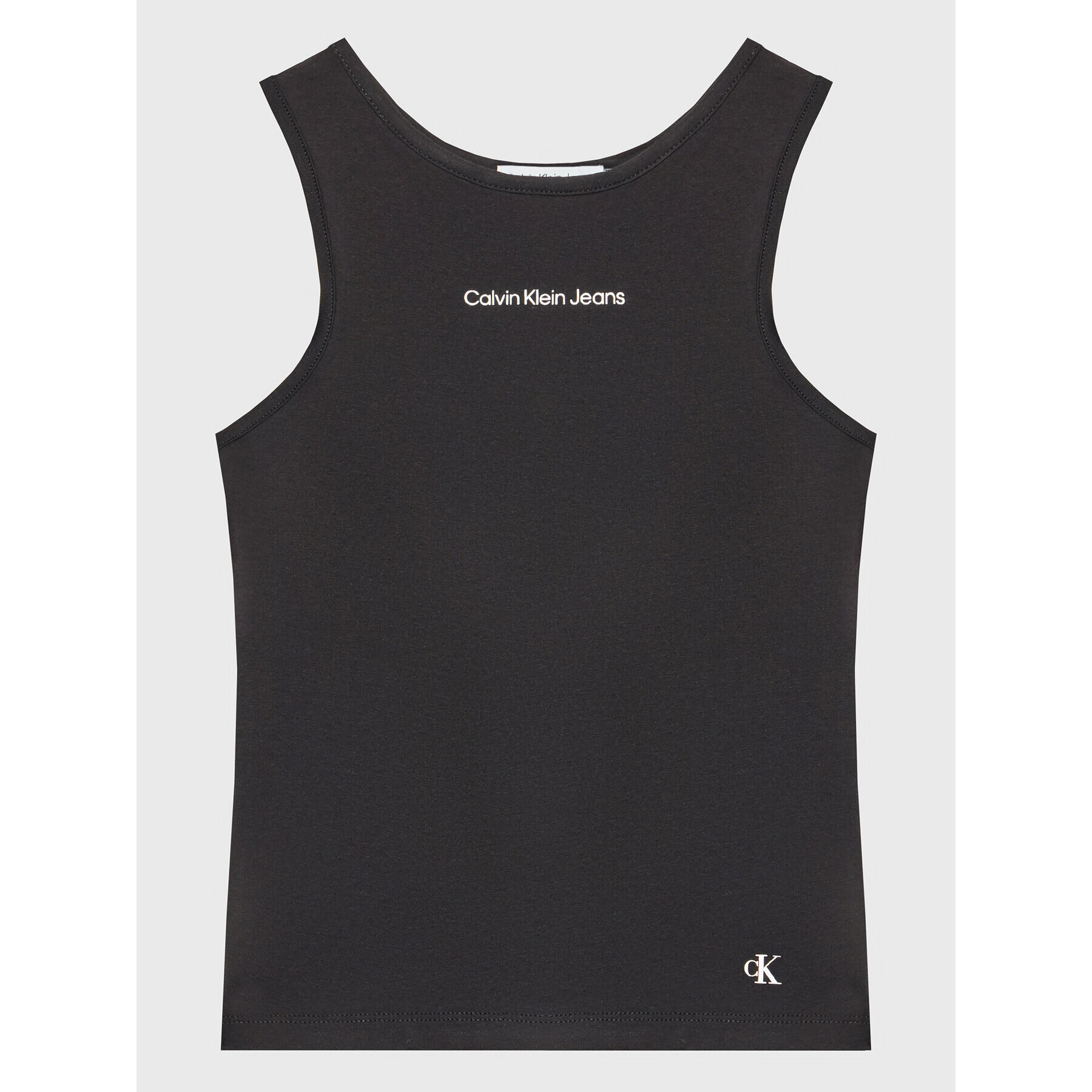 Calvin Klein Jeans топ Logo IG0IG01941 Черен Regular Fit - Pepit.bg