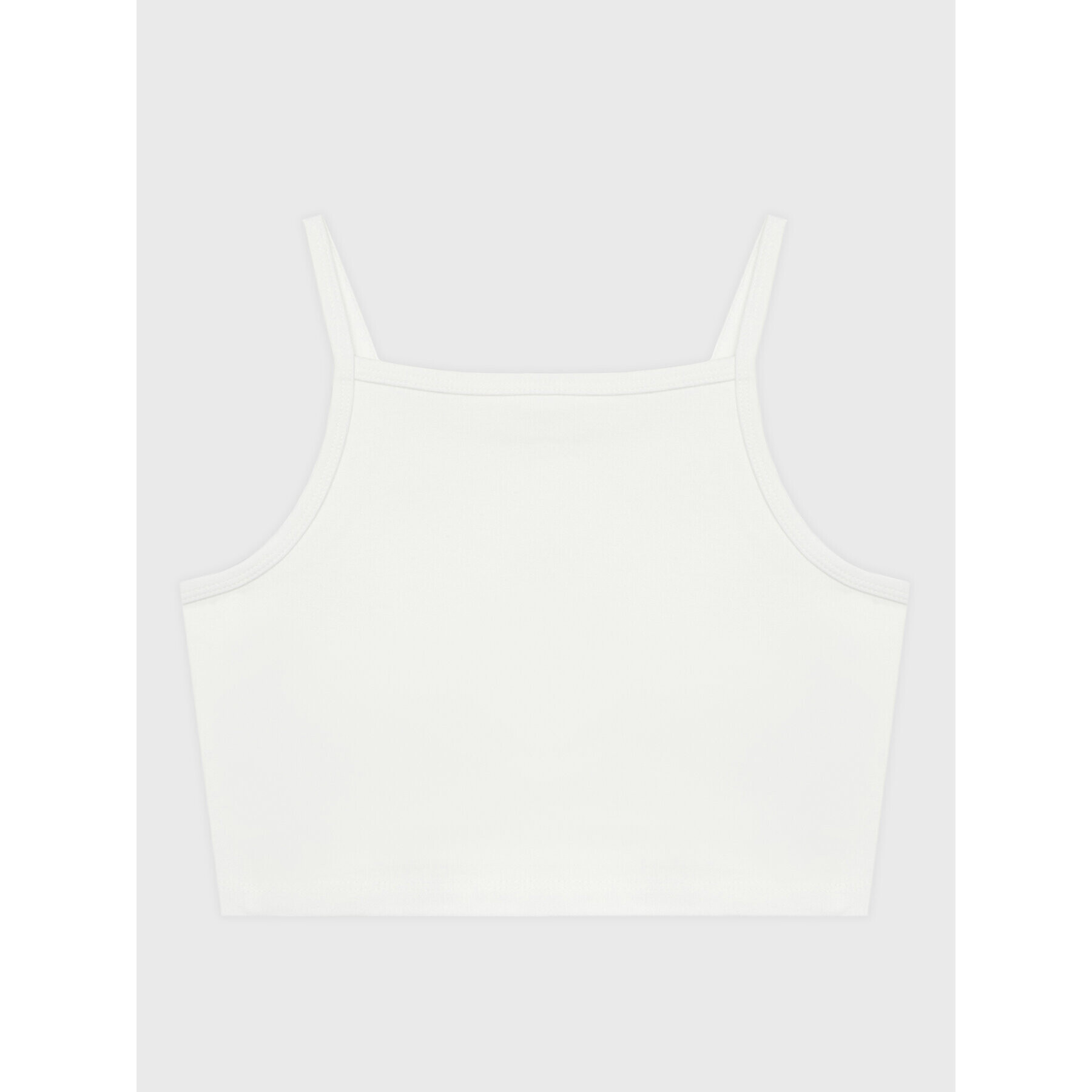 Calvin Klein Jeans топ Stacked Logo IG0IG01467 Бял Slim Fit - Pepit.bg