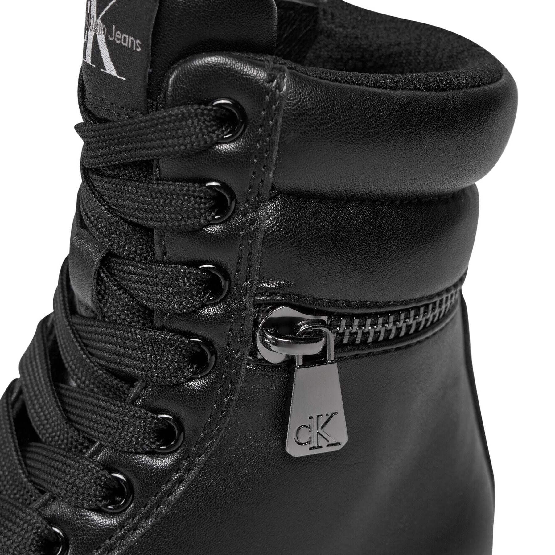 Calvin Klein Jeans Туристически oбувки Lace-Up Bootie V3A5-80687-1355 M Черен - Pepit.bg