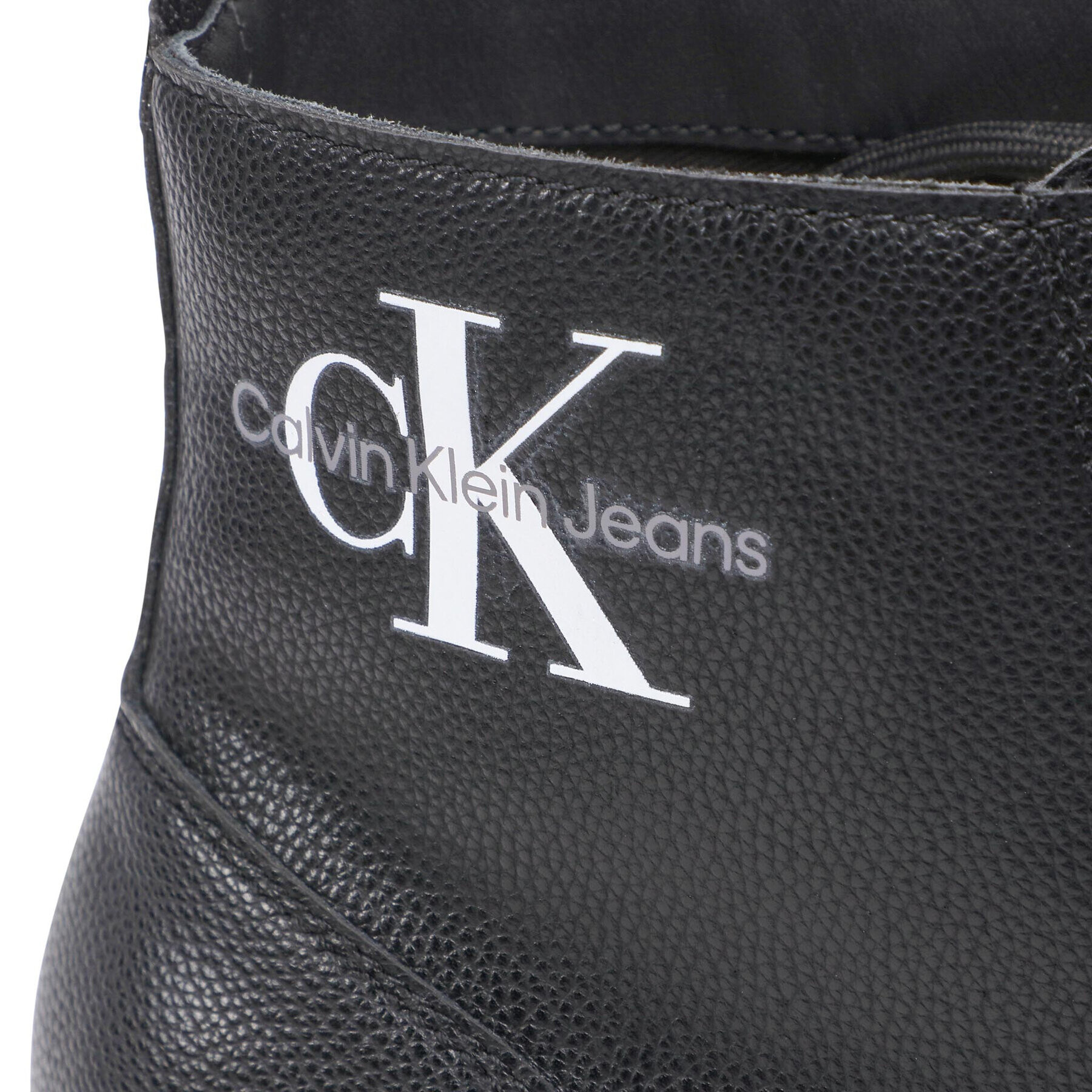 Calvin Klein Jeans Туристически oбувки Lug Mid Laceup Boot YM0YM00543 Черен - Pepit.bg