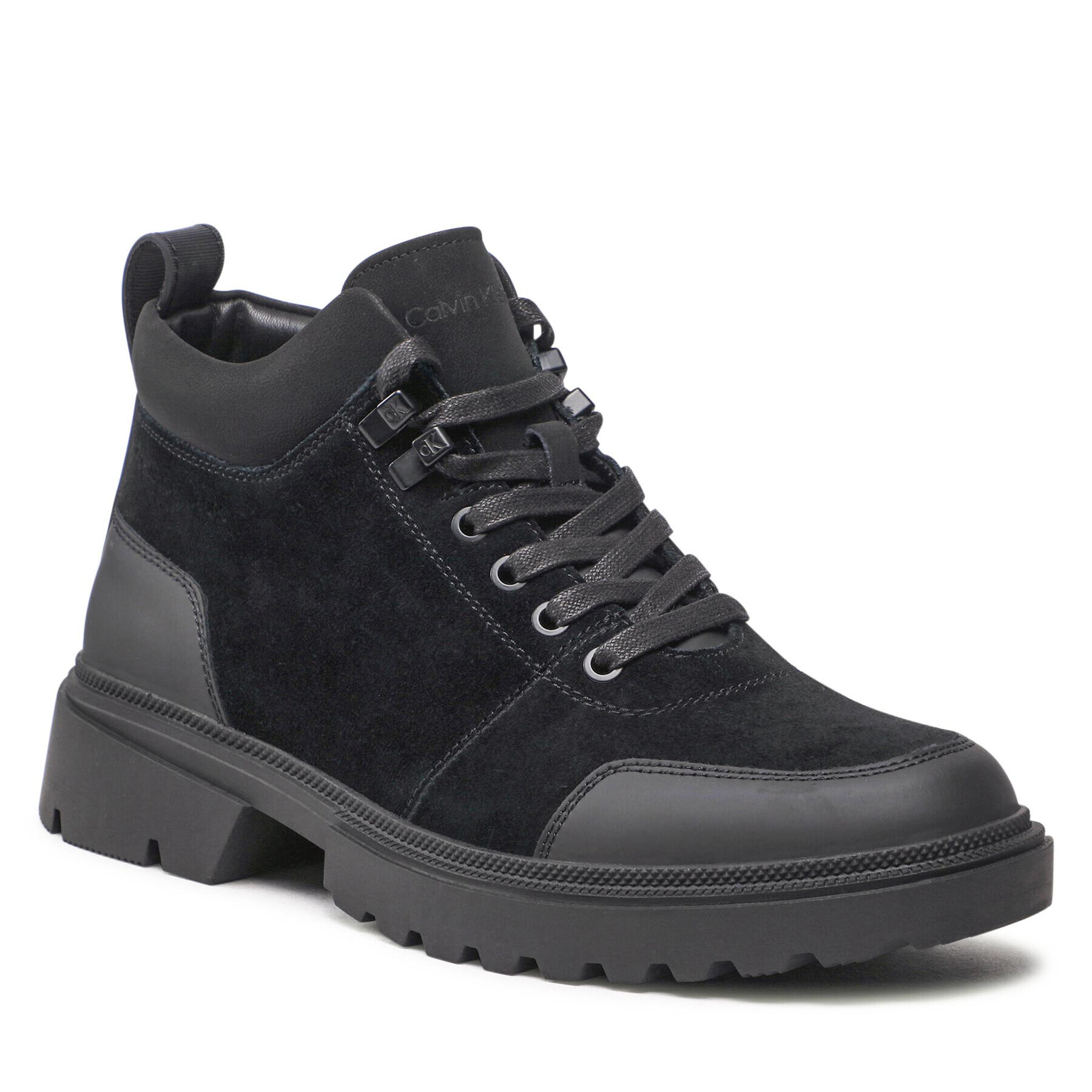 Calvin Klein Jeans Зимни обувки YM0YM00468 Черен - Pepit.bg