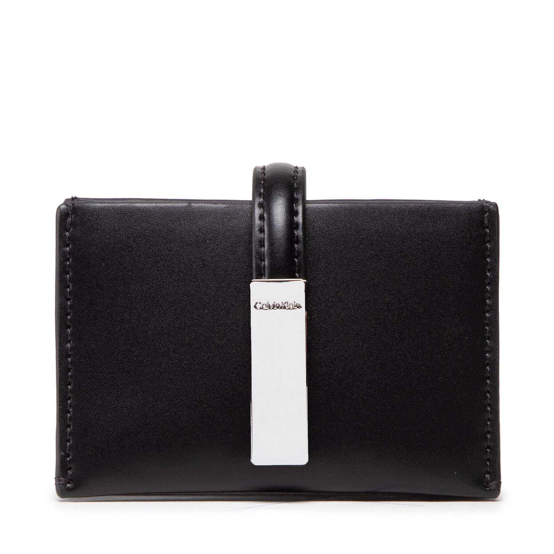 Calvin Klein Калъф за кредитни карти Archive Hardware Mult Cardholder K60K609594 Черен - Pepit.bg