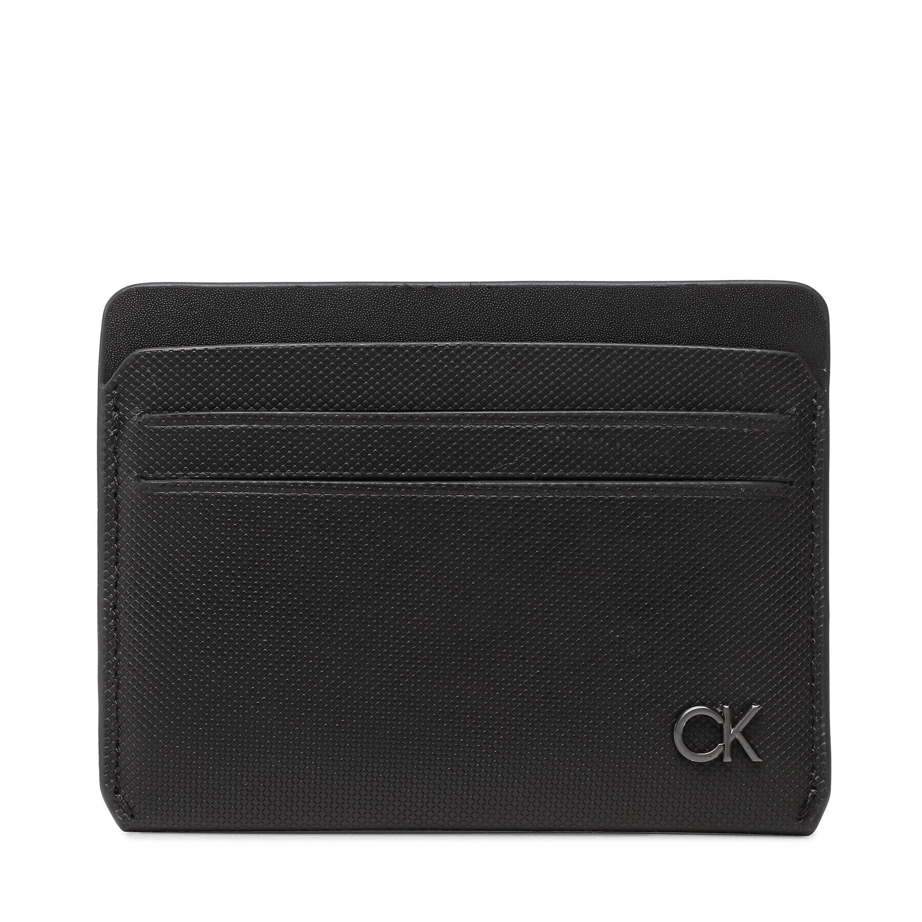 Calvin Klein Калъф за кредитни карти Ck Clean Pq Cardholder 6Cc K50K510288 Черен - Pepit.bg