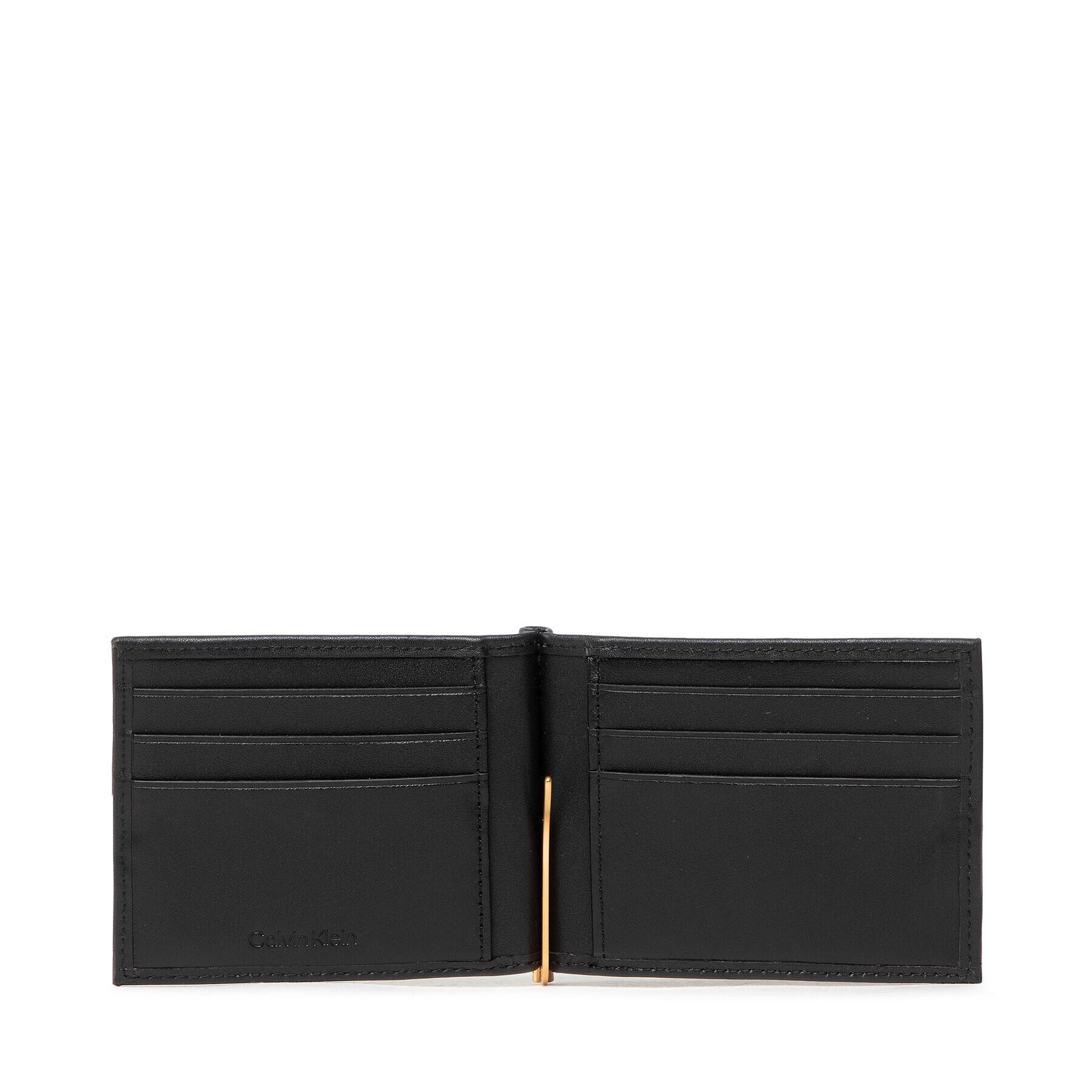 Calvin Klein Калъф за кредитни карти Ck Icon Bifold 6Cc W/Clip K50K509629 Черен - Pepit.bg