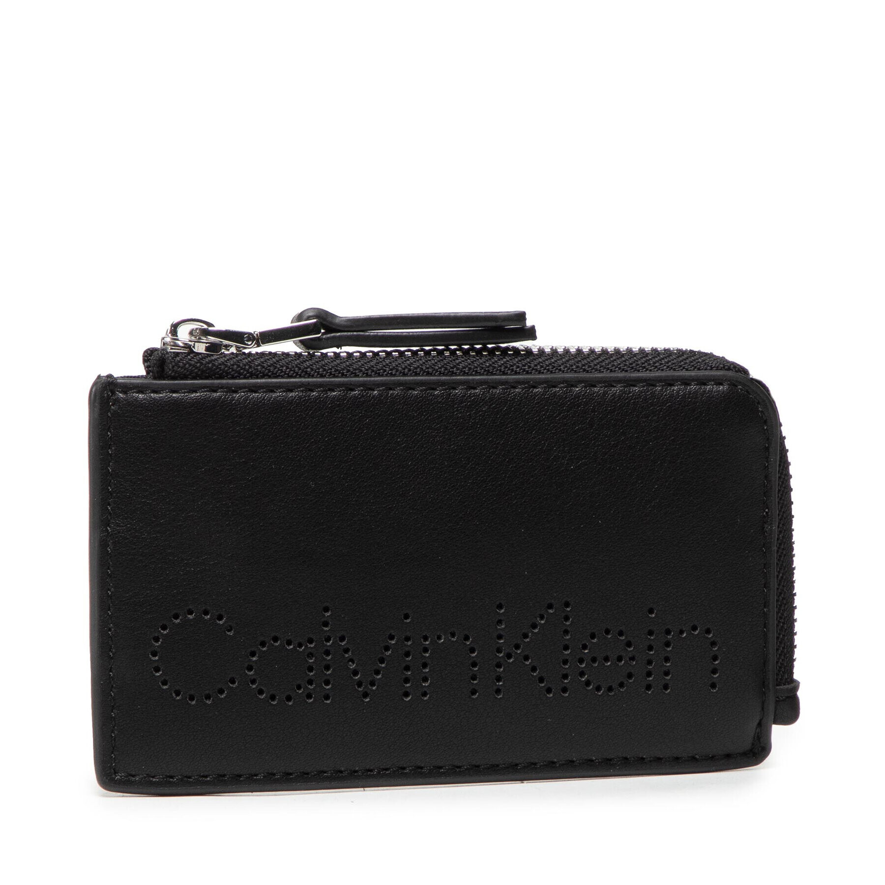 Calvin Klein Калъф за кредитни карти Ck Set Cardholder W/Zip K60K609192 Черен - Pepit.bg