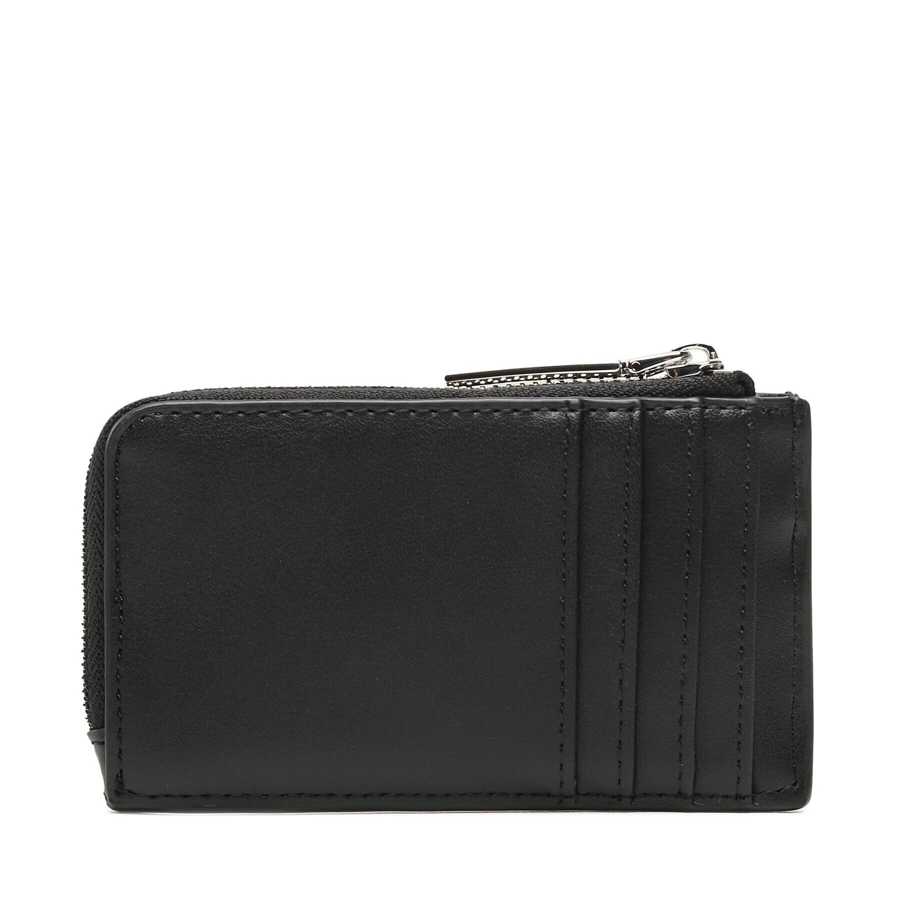 Calvin Klein Калъф за кредитни карти Ck Set Cardholder W/Zip K60K610465 Черен - Pepit.bg