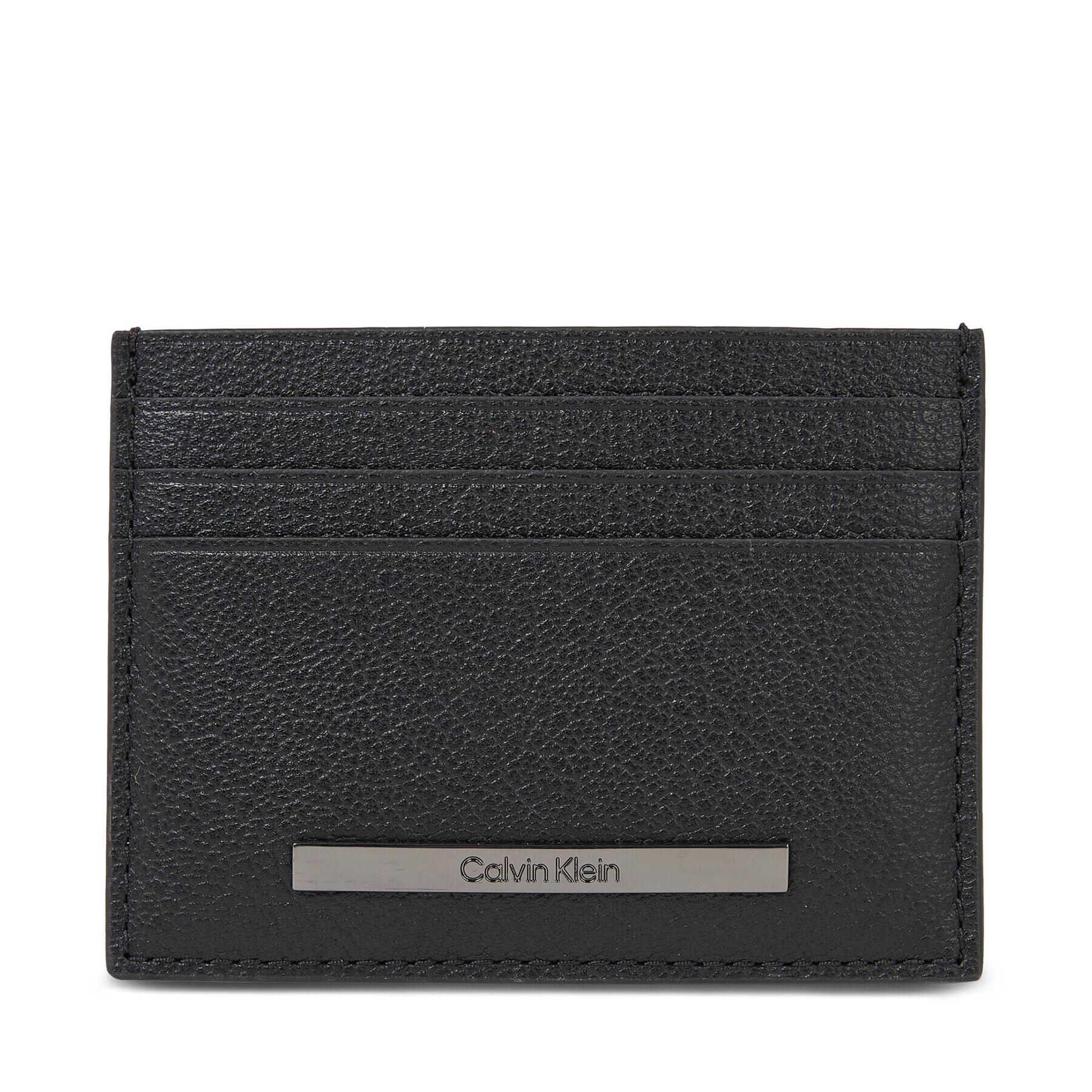 Calvin Klein Калъф за кредитни карти Modern Bar Cardholder 6Cc K50K510892 Черен - Pepit.bg