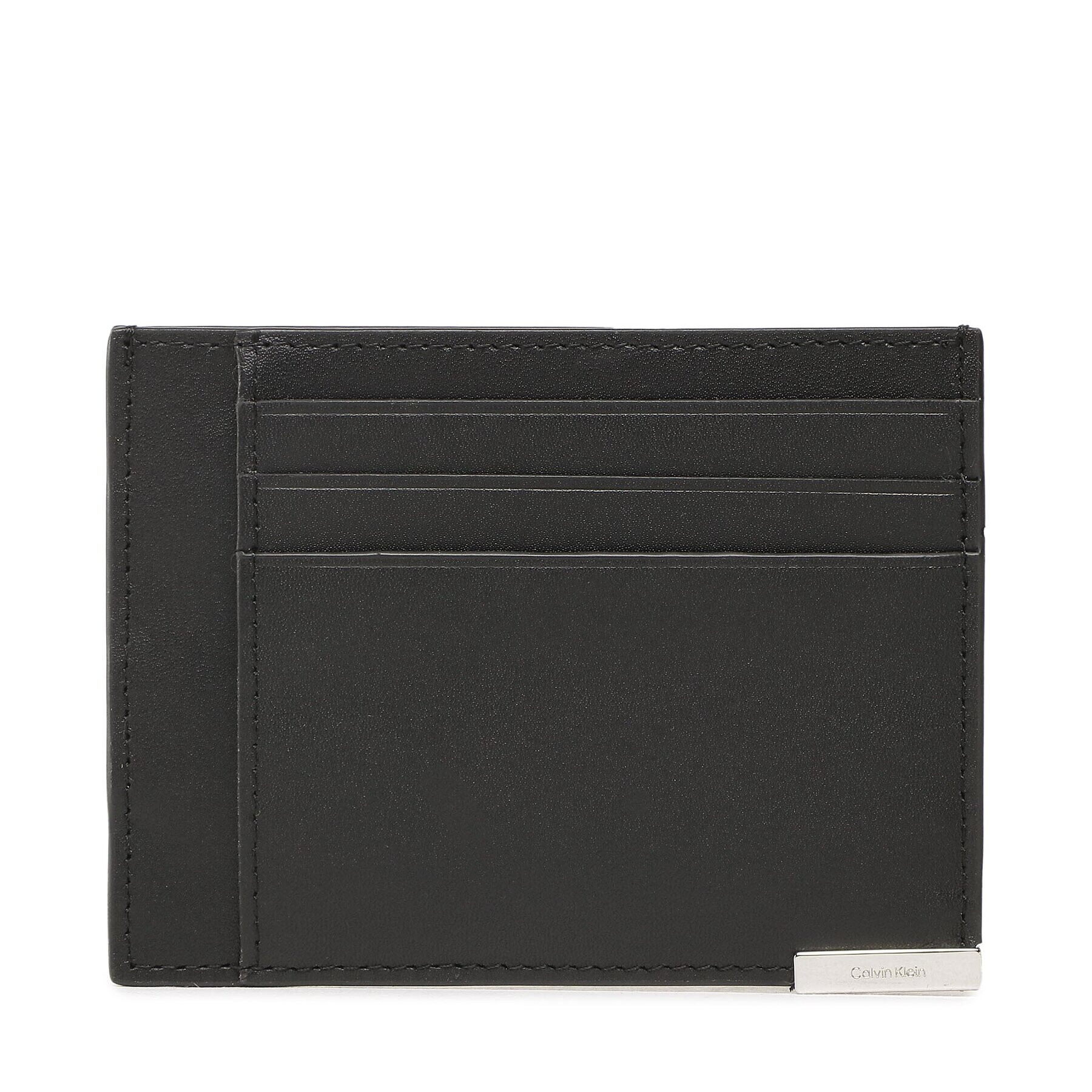 Calvin Klein Калъф за кредитни карти Modern Plaque Id Cardholder K50K509985 Черен - Pepit.bg