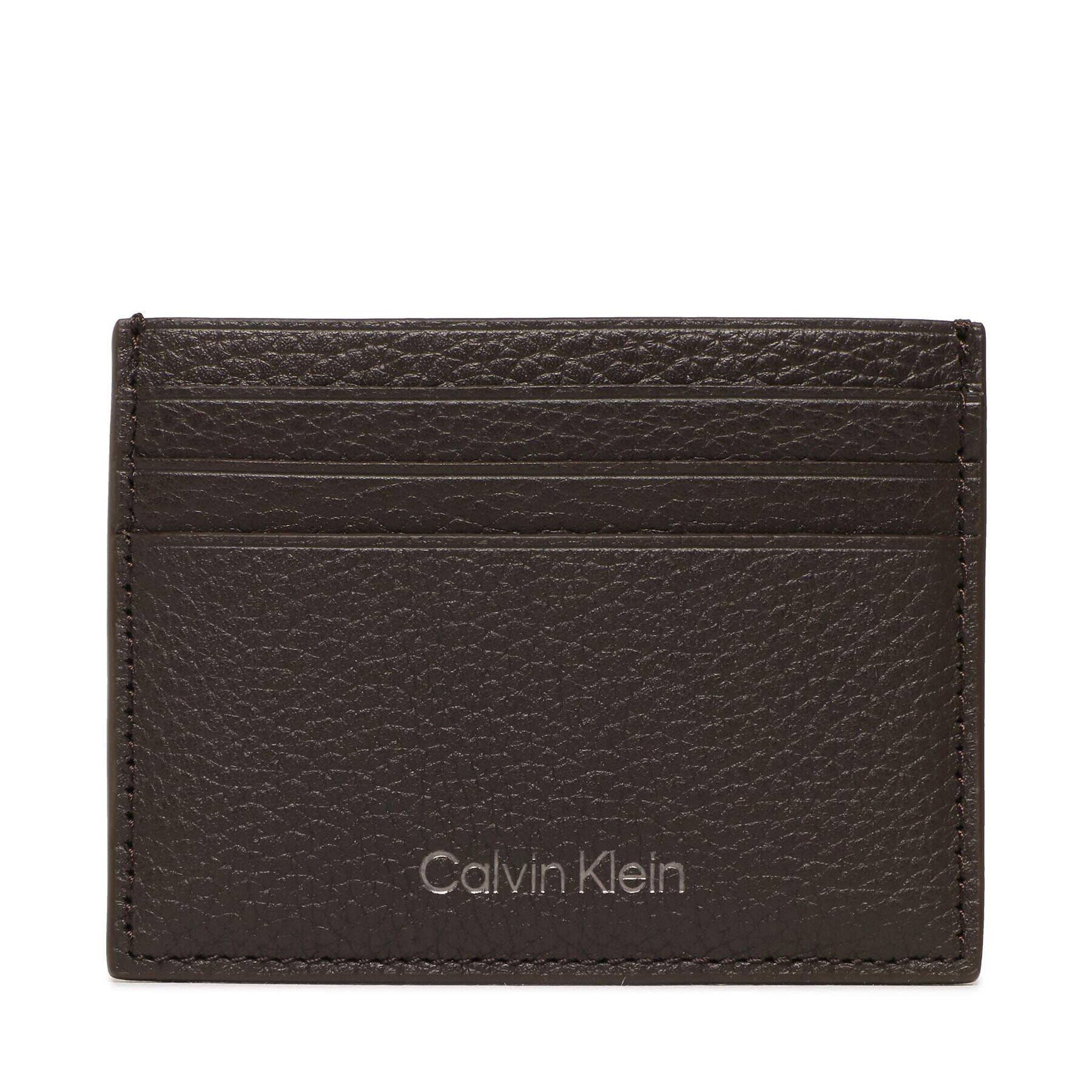 Calvin Klein Калъф за кредитни карти Warmth Cardholder 6Cc K50K507389 Кафяв - Pepit.bg