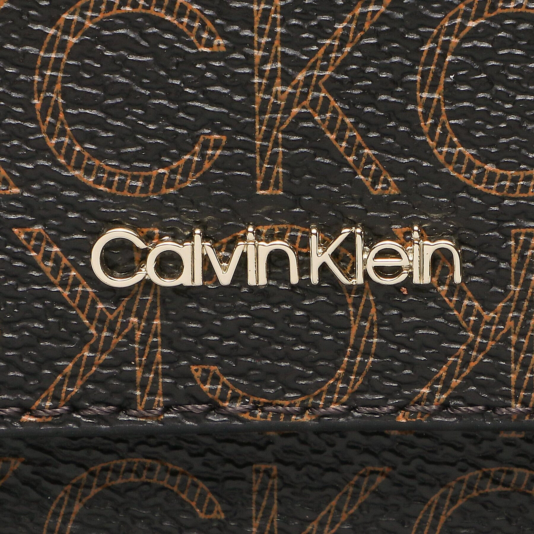 Calvin Klein Калъф за телефон Ck Must Phone Pouch Xbody-Mono K60K611323 Кафяв - Pepit.bg