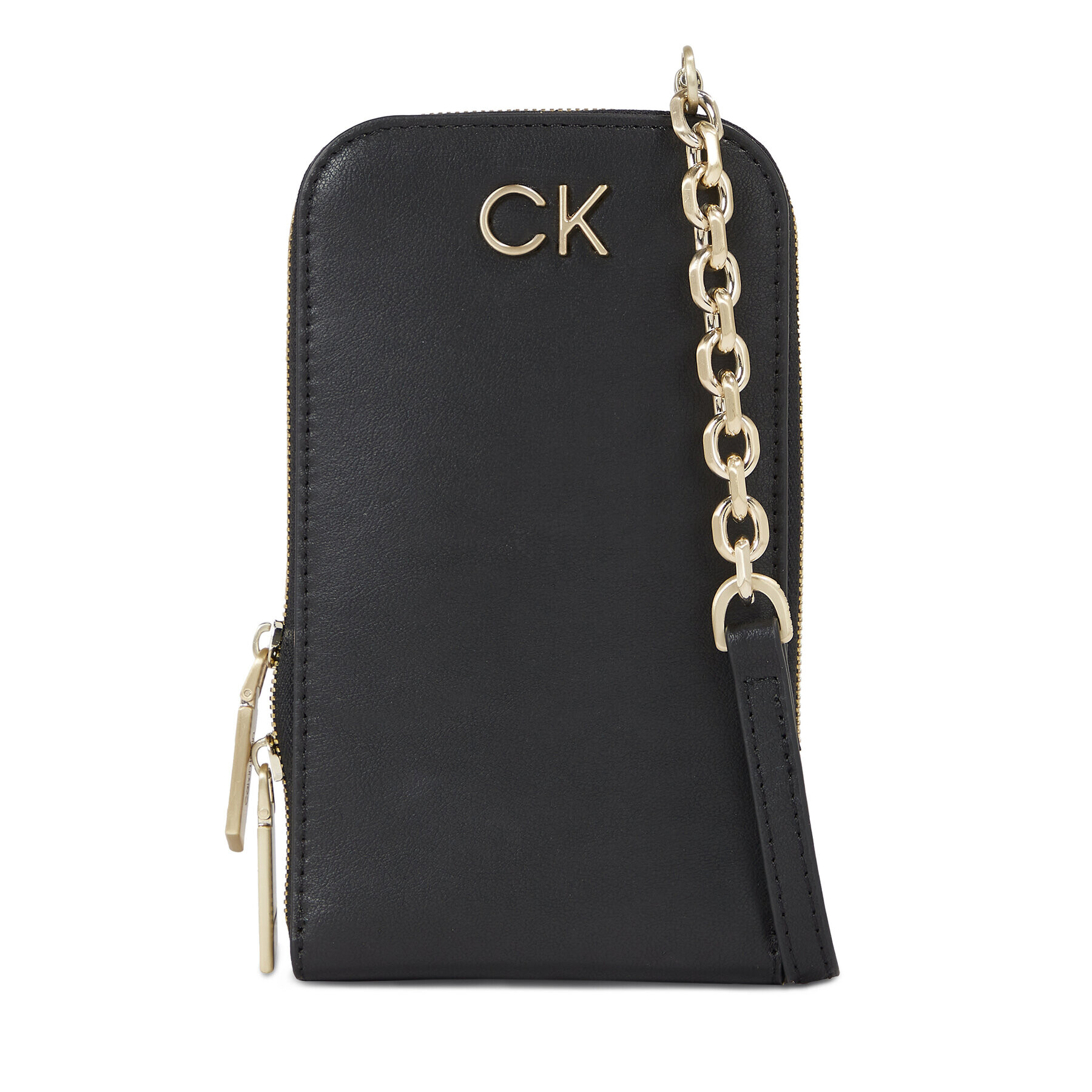 Calvin Klein Калъф за телефон Re-Lock Phone Crossbody K60K611100 Черен - Pepit.bg