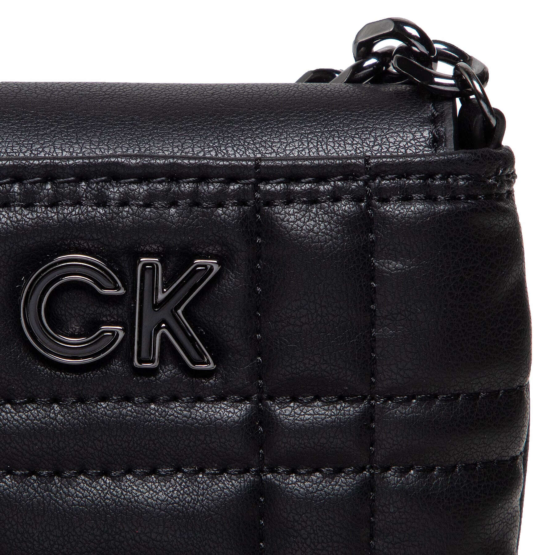 Calvin Klein Калъф за телефон Re-Lock Quilt Phone Pouch K60K609911 Черен - Pepit.bg