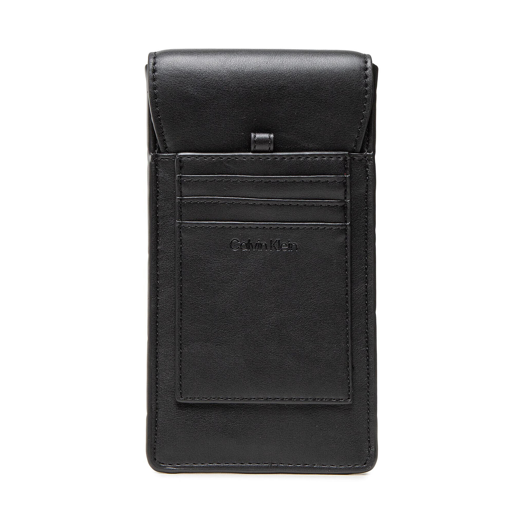 Calvin Klein Калъф за телефон Roped Phone Pouch K60K609193 Черен - Pepit.bg