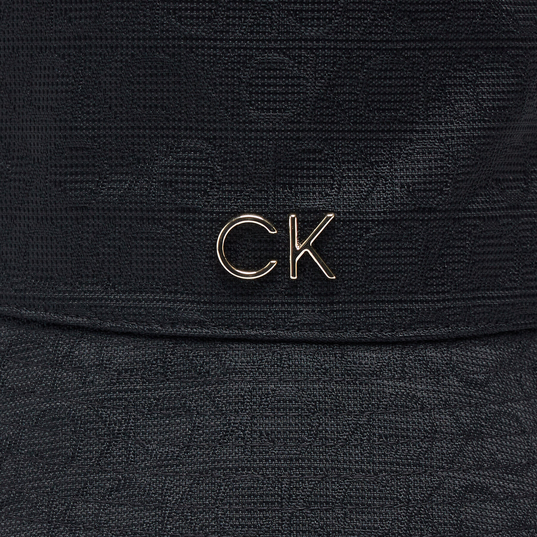 Calvin Klein Капела Bucket Monogram Jacquard K60K610019 Черен - Pepit.bg