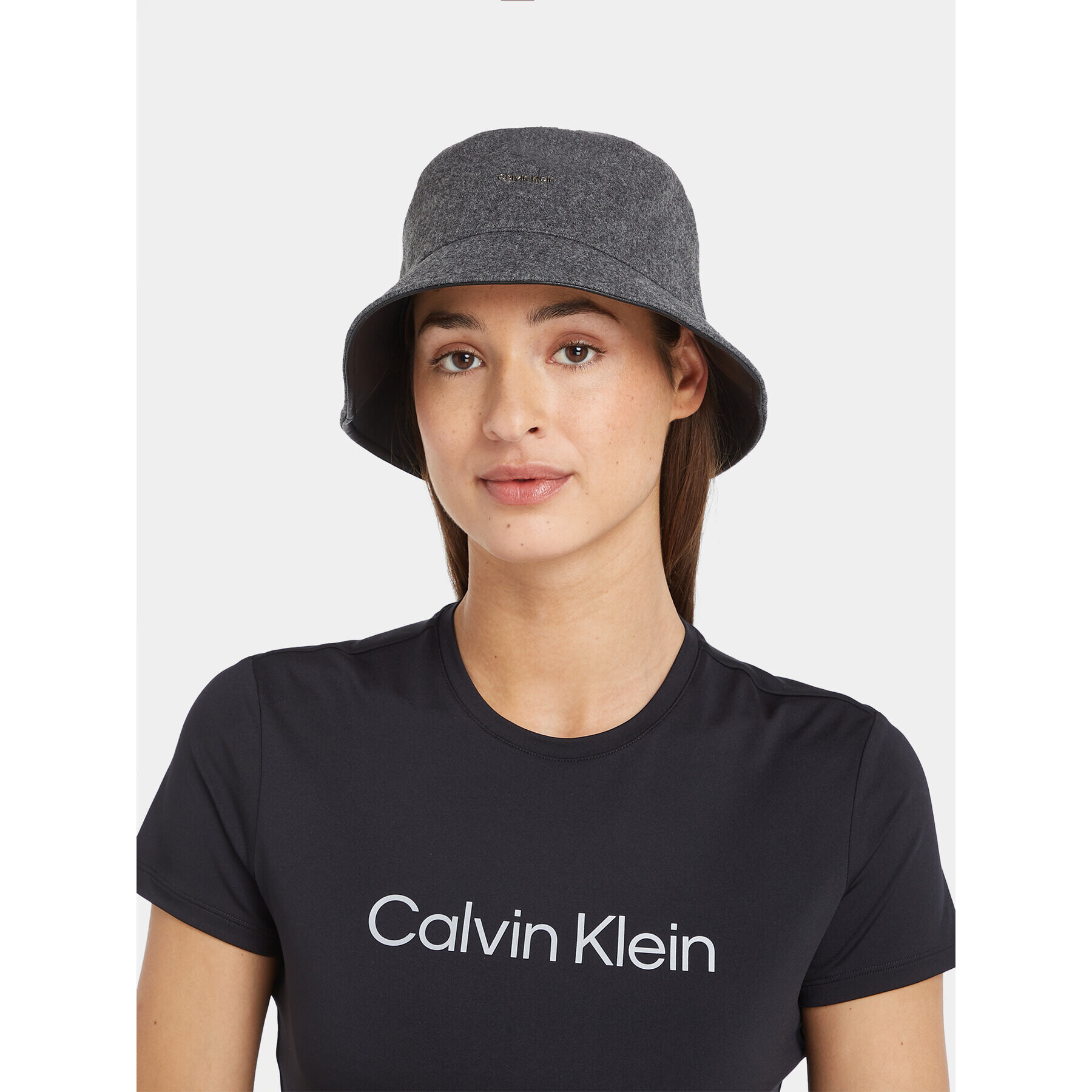 Calvin Klein Капела Ck Must Wool Bucket Hat K60K611148 Сив - Pepit.bg