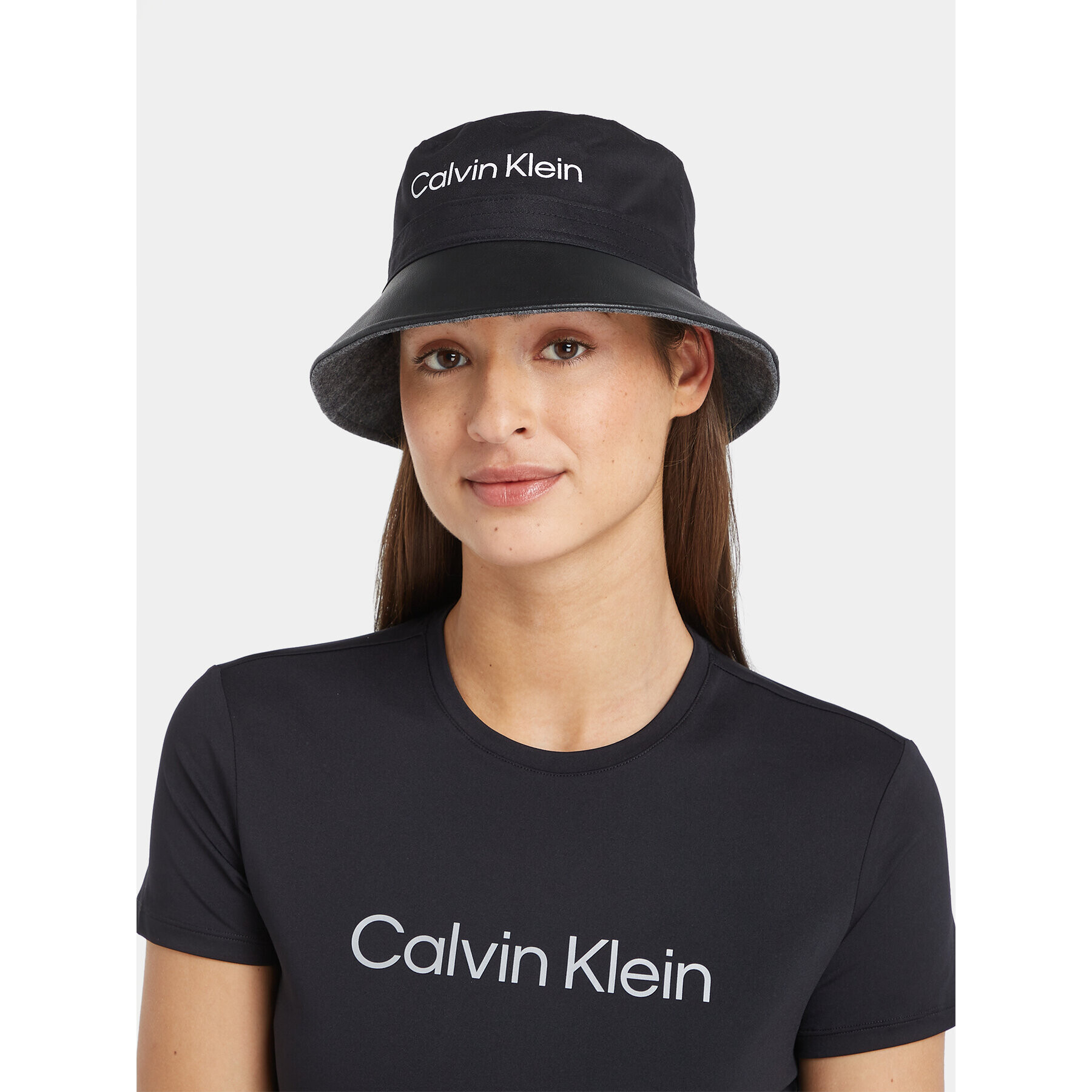 Calvin Klein Капела Ck Must Wool Bucket Hat K60K611148 Сив - Pepit.bg