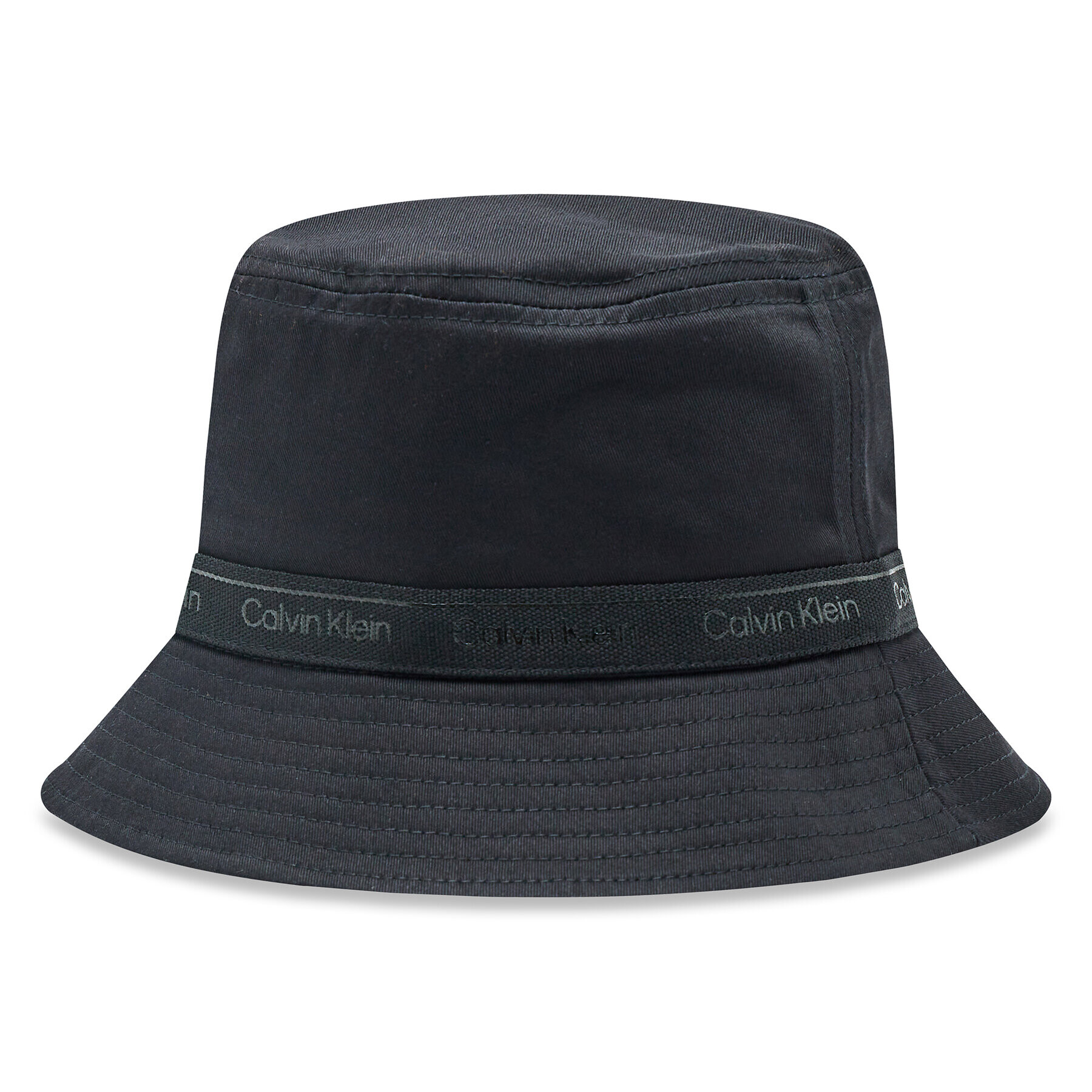 Calvin Klein Капела Logo Tape Bucket K60K610519 Черен - Pepit.bg