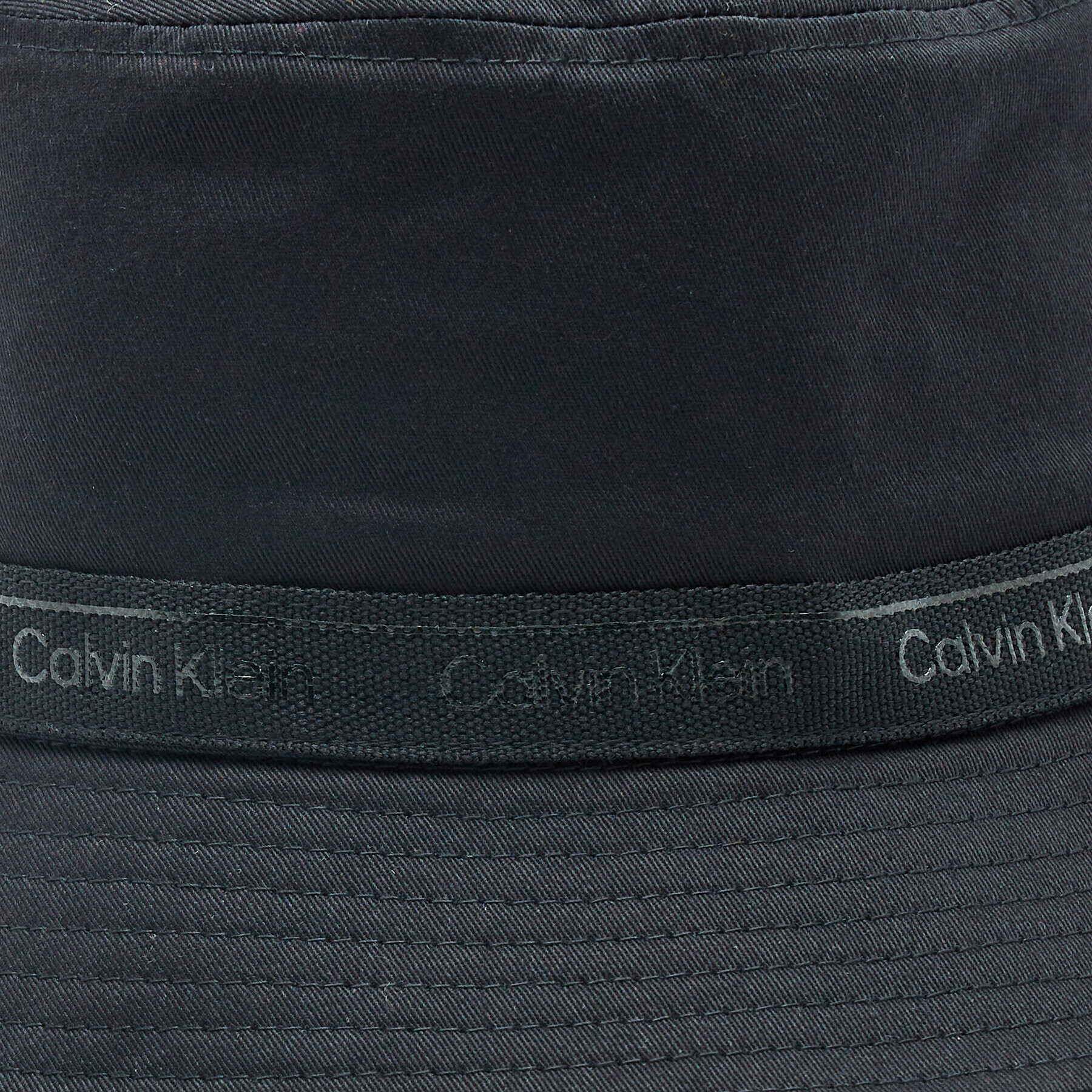 Calvin Klein Капела Logo Tape Bucket K60K610519 Черен - Pepit.bg