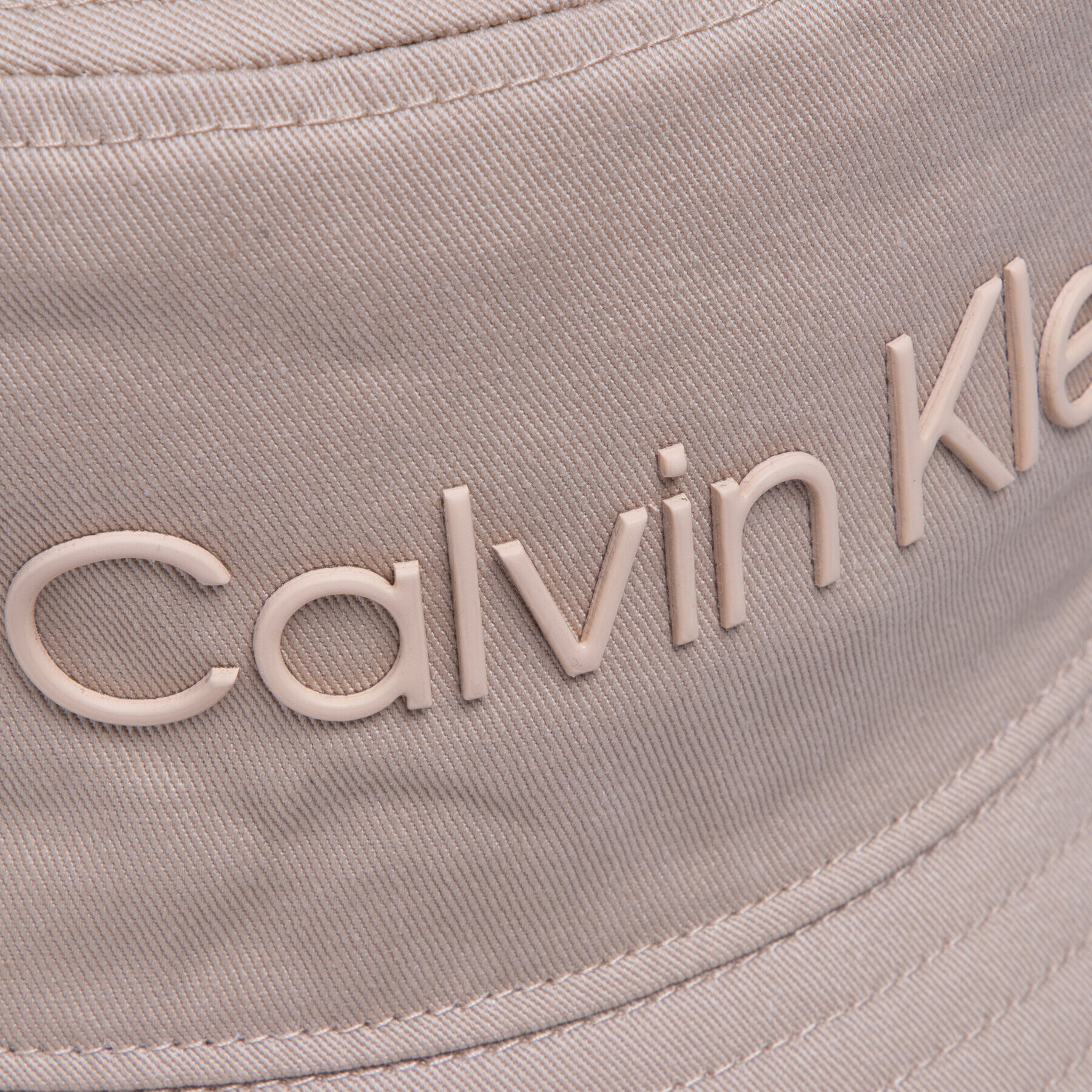 Calvin Klein Капела Technical Logo Bucket K50K509207 Бежов - Pepit.bg