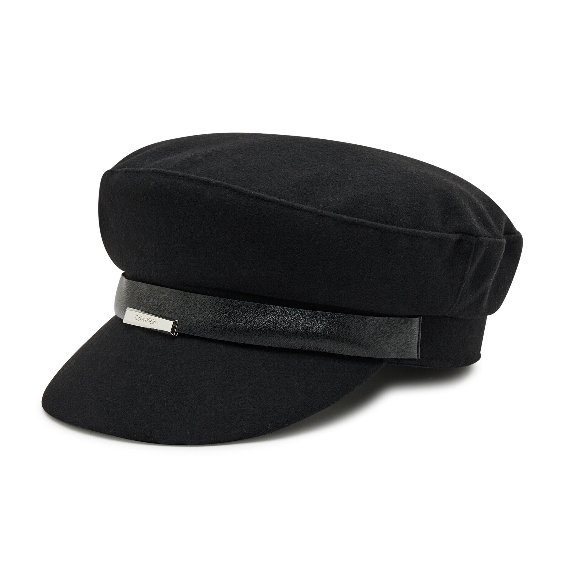 Calvin Klein Каскет Focused Baker Hat Metal Plaque K60K608515 Черен - Pepit.bg