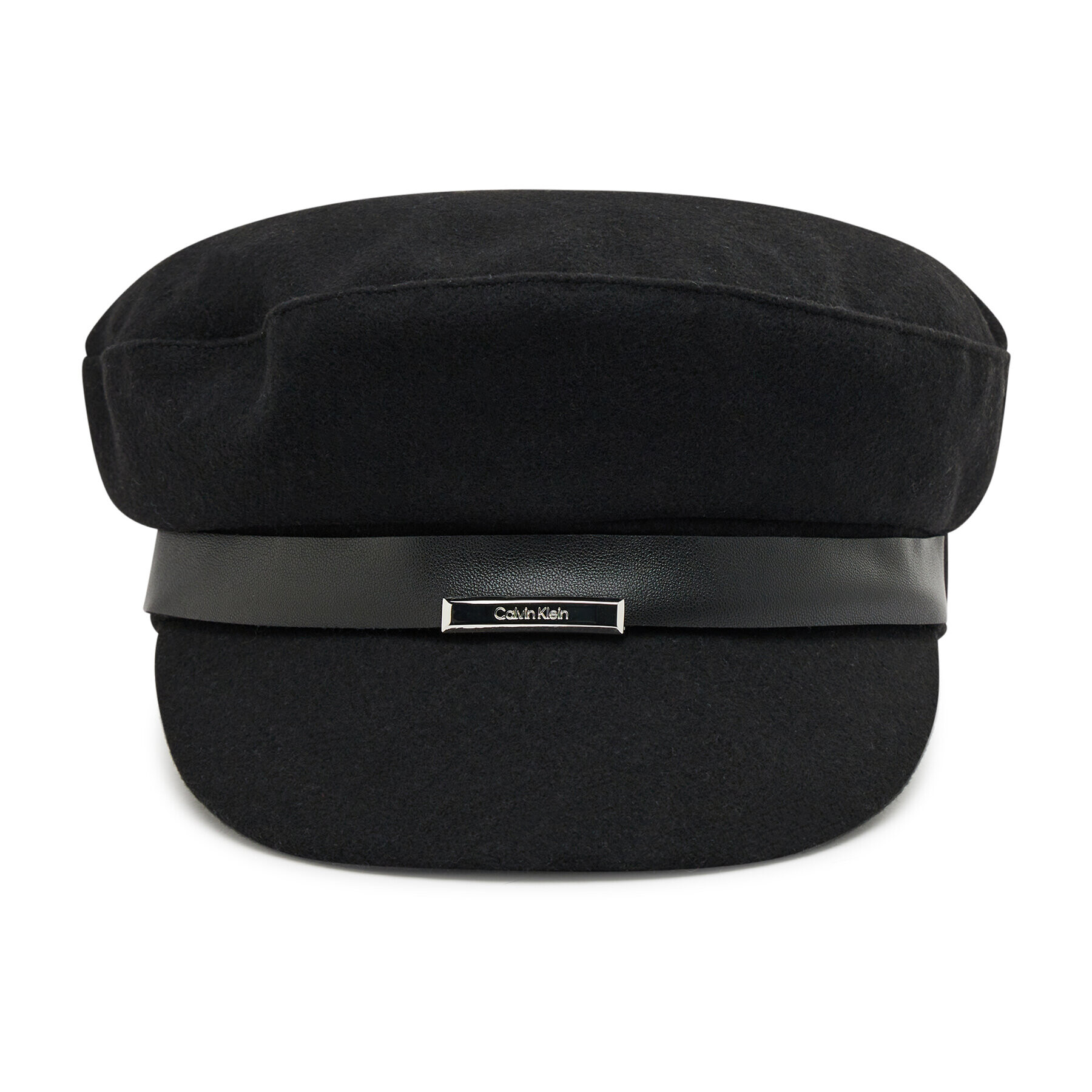 Calvin Klein Каскет Focused Baker Hat Metal Plaque K60K608515 Черен - Pepit.bg