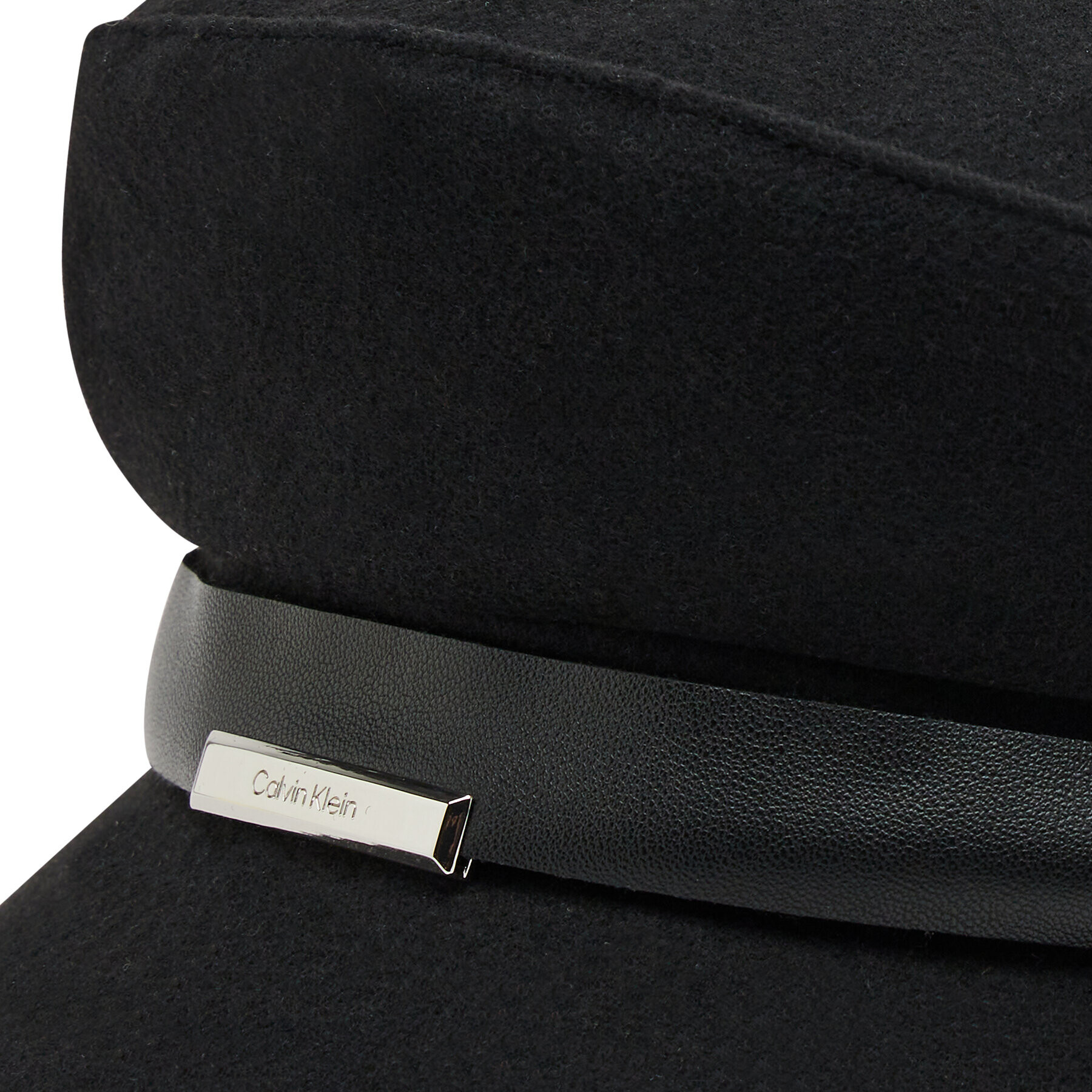 Calvin Klein Каскет Focused Baker Hat Metal Plaque K60K608515 Черен - Pepit.bg