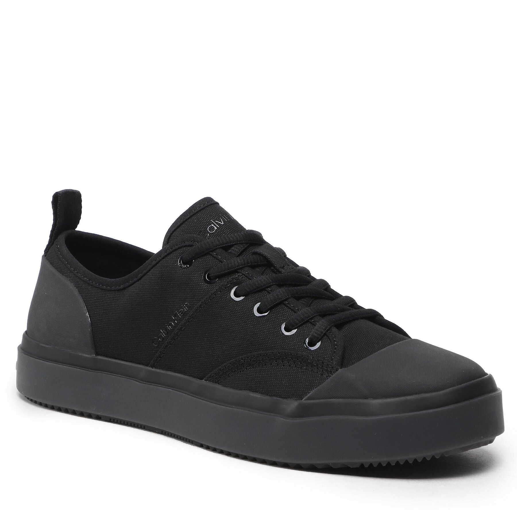Calvin Klein Кецове Low Top Lace Up St Unifit HM0HM00903 Черен - Pepit.bg