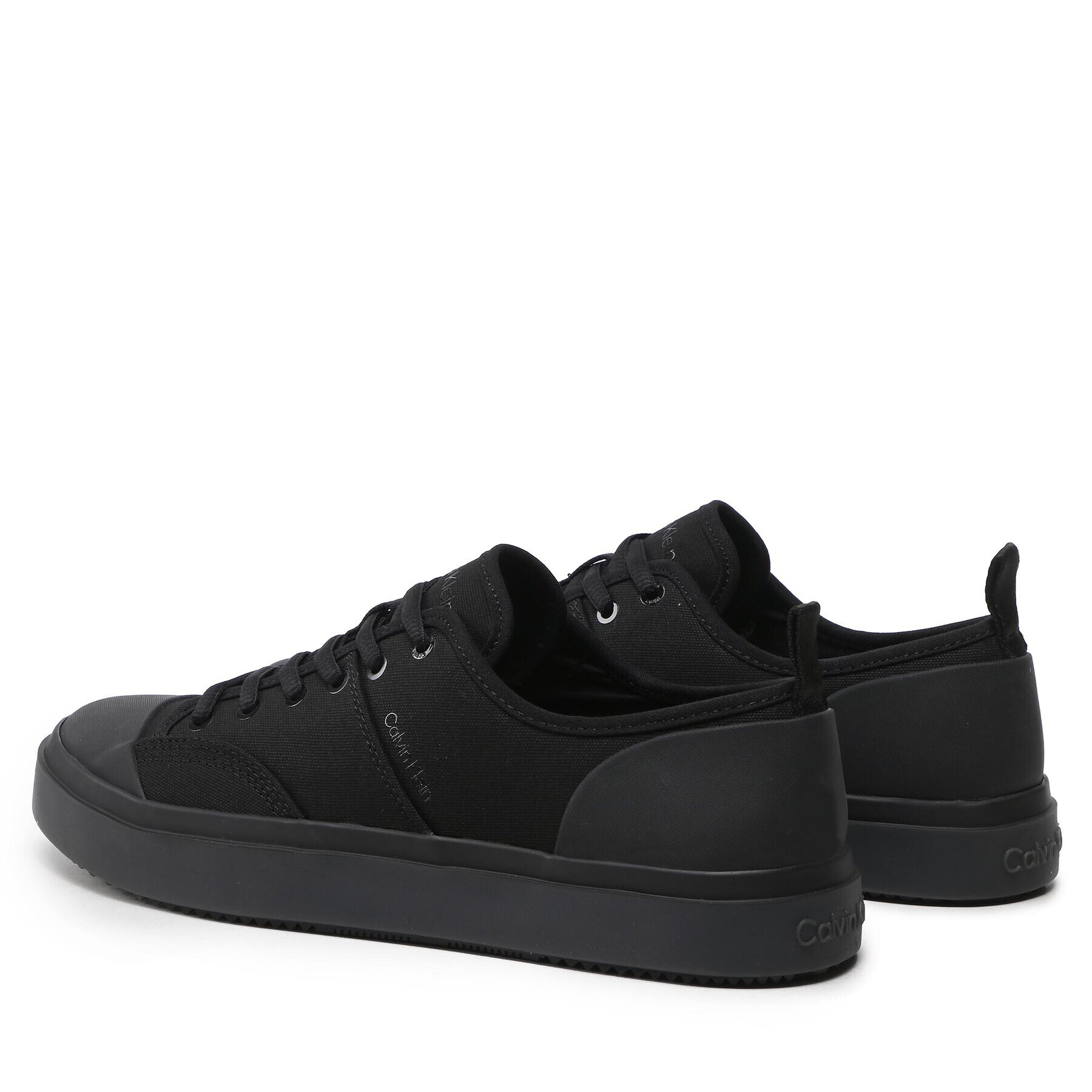Calvin Klein Кецове Low Top Lace Up St Unifit HM0HM00903 Черен - Pepit.bg