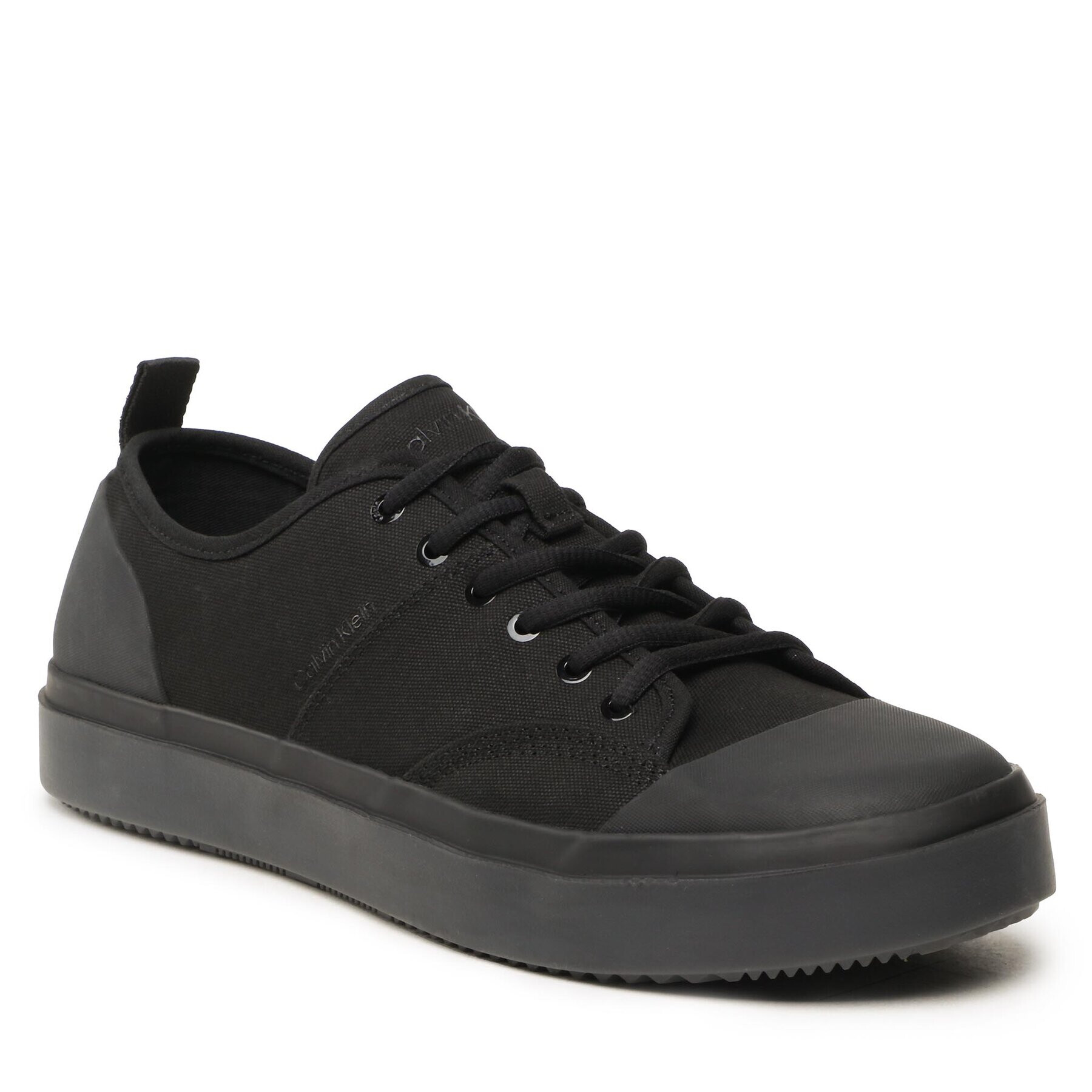 Calvin Klein Кецове Low Top Lace Up Unifit HM0HM00903 Черен - Pepit.bg