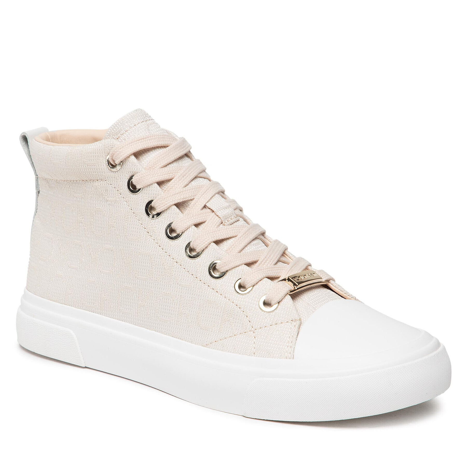 Calvin Klein Кецове Vulc High Top-Mn Jq HW0HW01045 Бежов - Pepit.bg