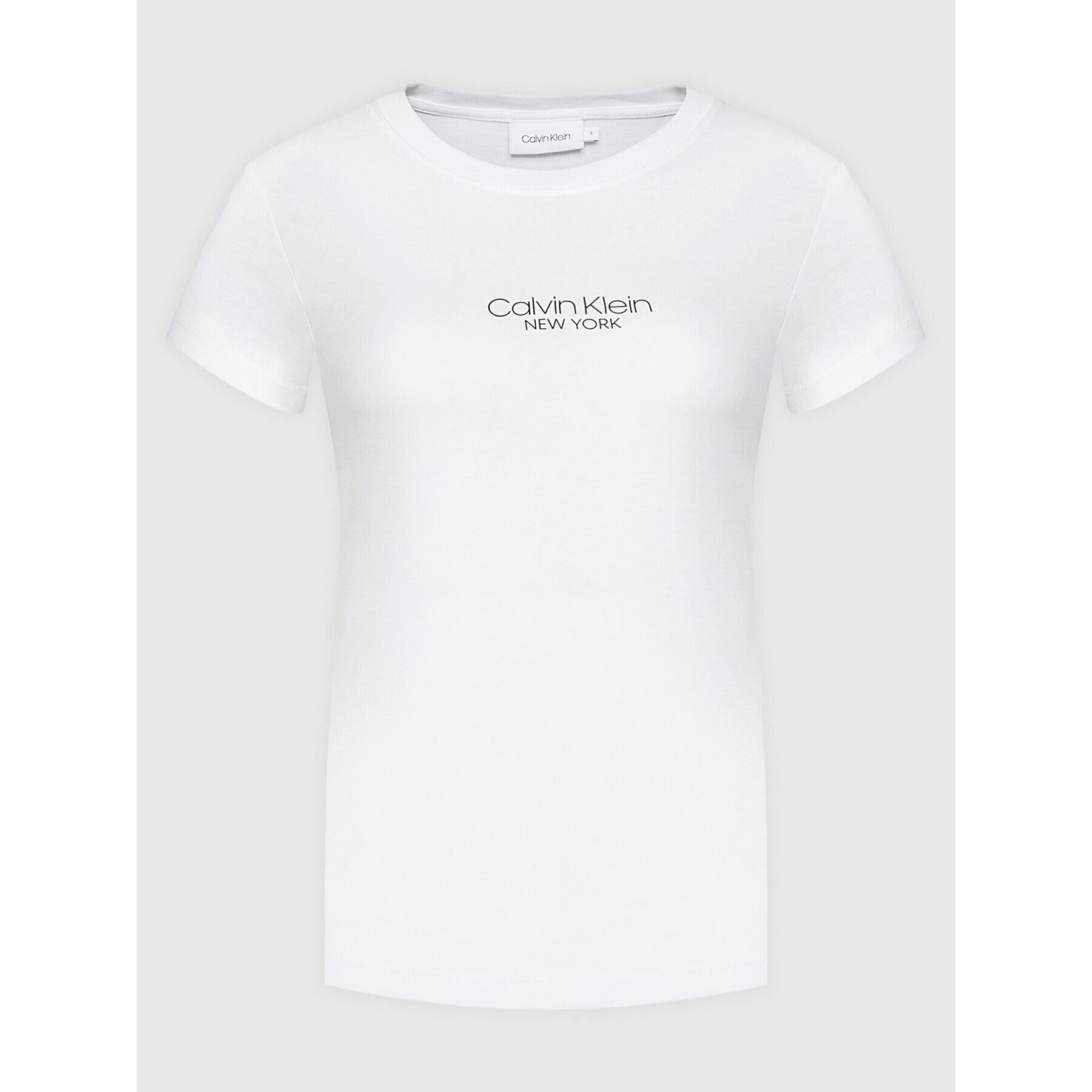 Calvin Klein Комплект 2 тишъртки 2 Pack K20K203294 Бял Slim Fit - Pepit.bg