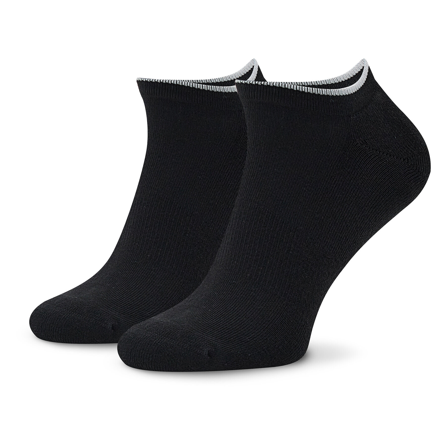 Calvin Klein Комплект 3 чифта къси чорапи мъжки 701218724 Черен - Pepit.bg