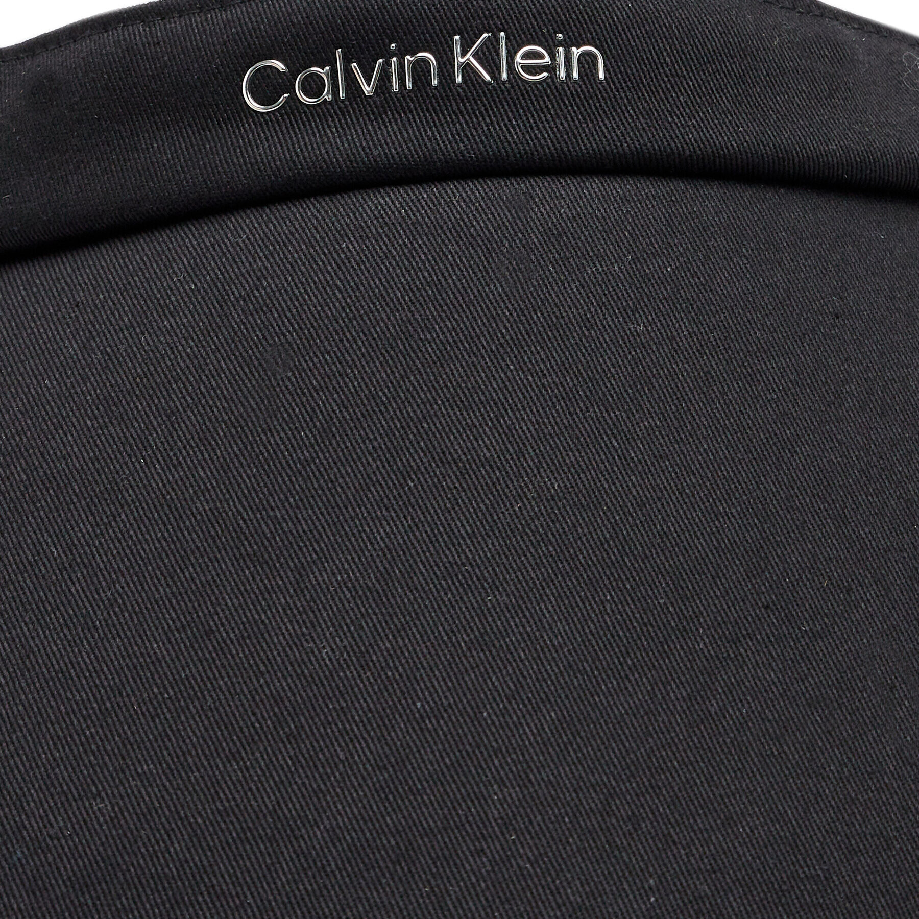 Calvin Klein Козирка Logo Visor K60K610670 Черен - Pepit.bg