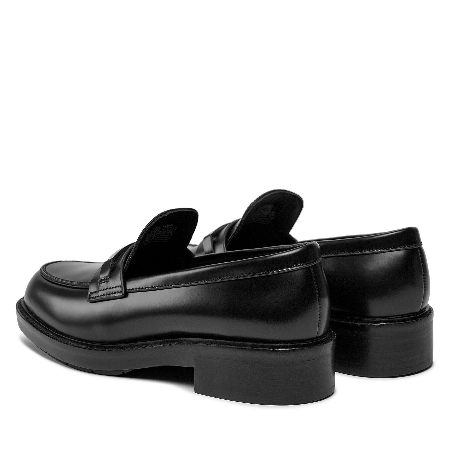 Calvin Klein лоуфъри с дебела подметка Rubber Sole Loafer W/Hw HW0HW02006 Черен - Pepit.bg