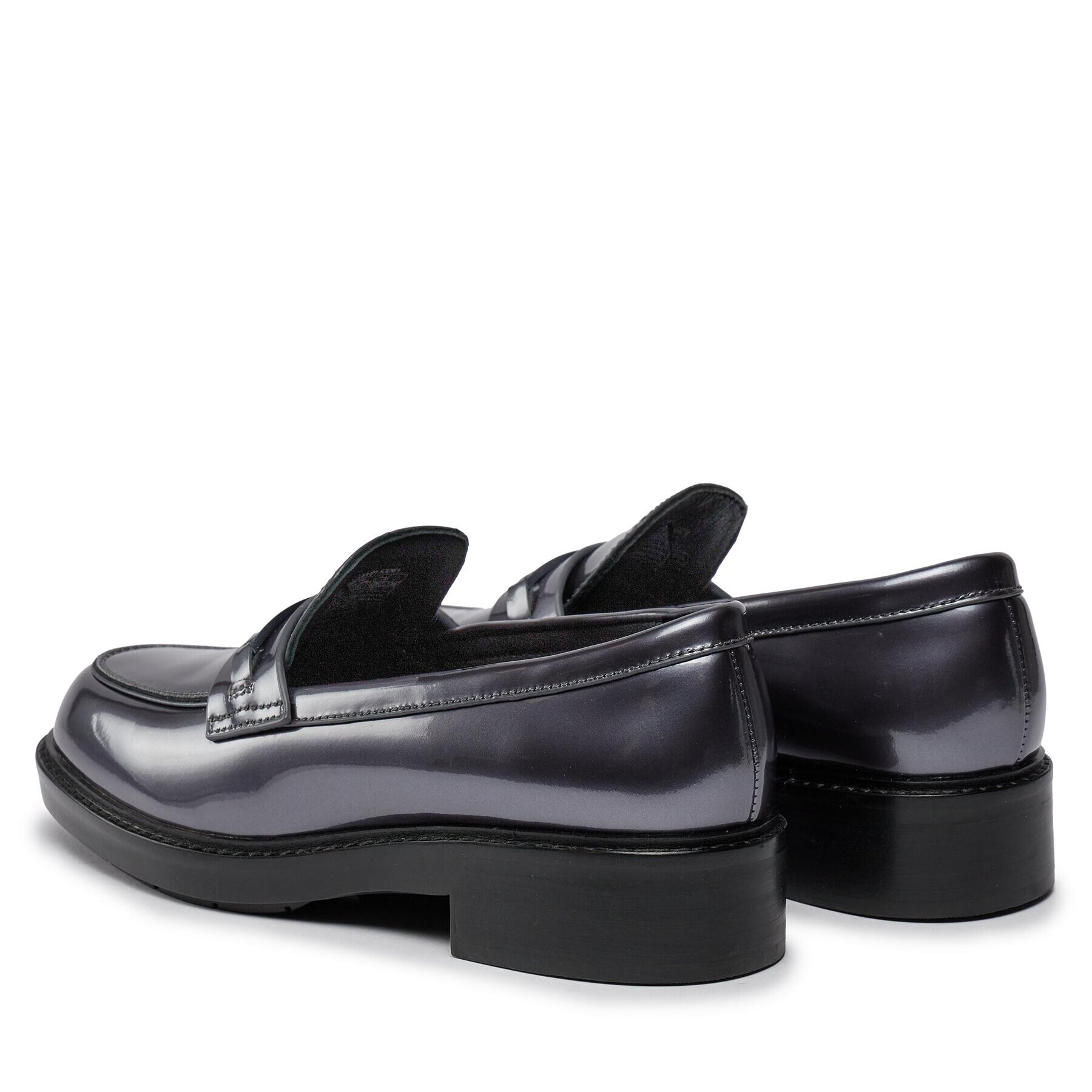 Calvin Klein лоуфъри с дебела подметка Rubber Sole Loafer W/Hw - Pearl HW0HW02002 Черен - Pepit.bg