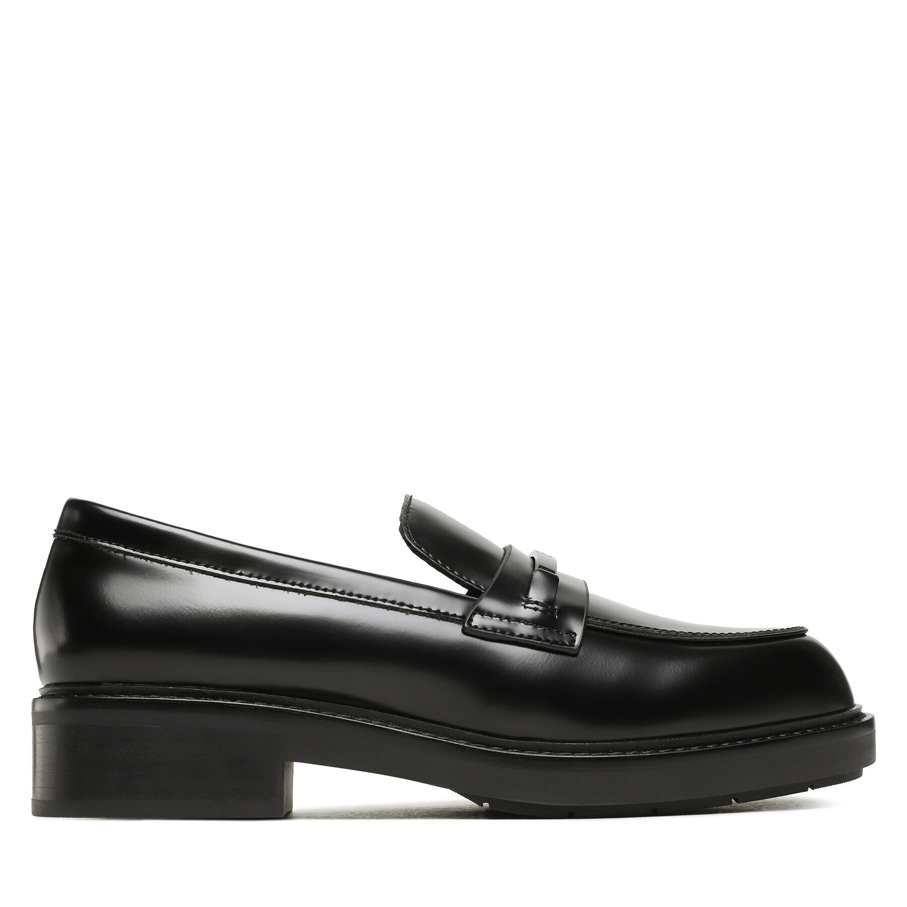 Calvin Klein лоуфъри с дебела подметка Rubber Sole W/Hw HW0HW01791 Черен - Pepit.bg