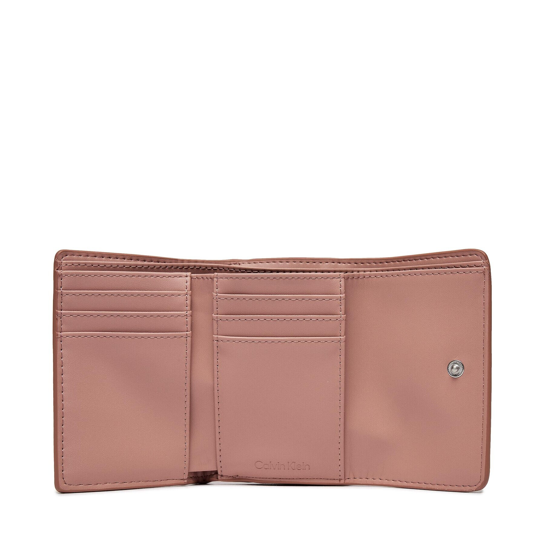 Calvin Klein Малък дамски портфейл Ck Must Trifold Sm_Epi Mono K60K611439 Розов - Pepit.bg