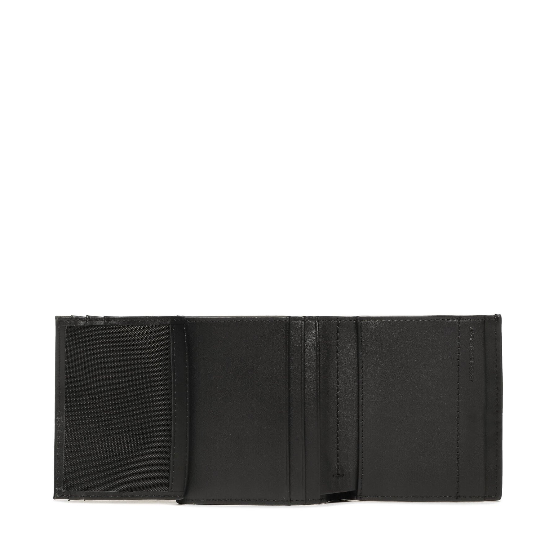 Calvin Klein Малък мъжки портфейл Daily Tech Trifold 6Cc W/Magcoin K50K510196 Черен - Pepit.bg