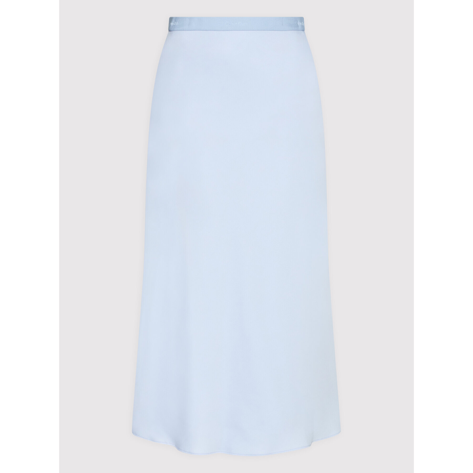 Calvin Klein Миди пола Bias K20K203514 Син Regular Fit - Pepit.bg