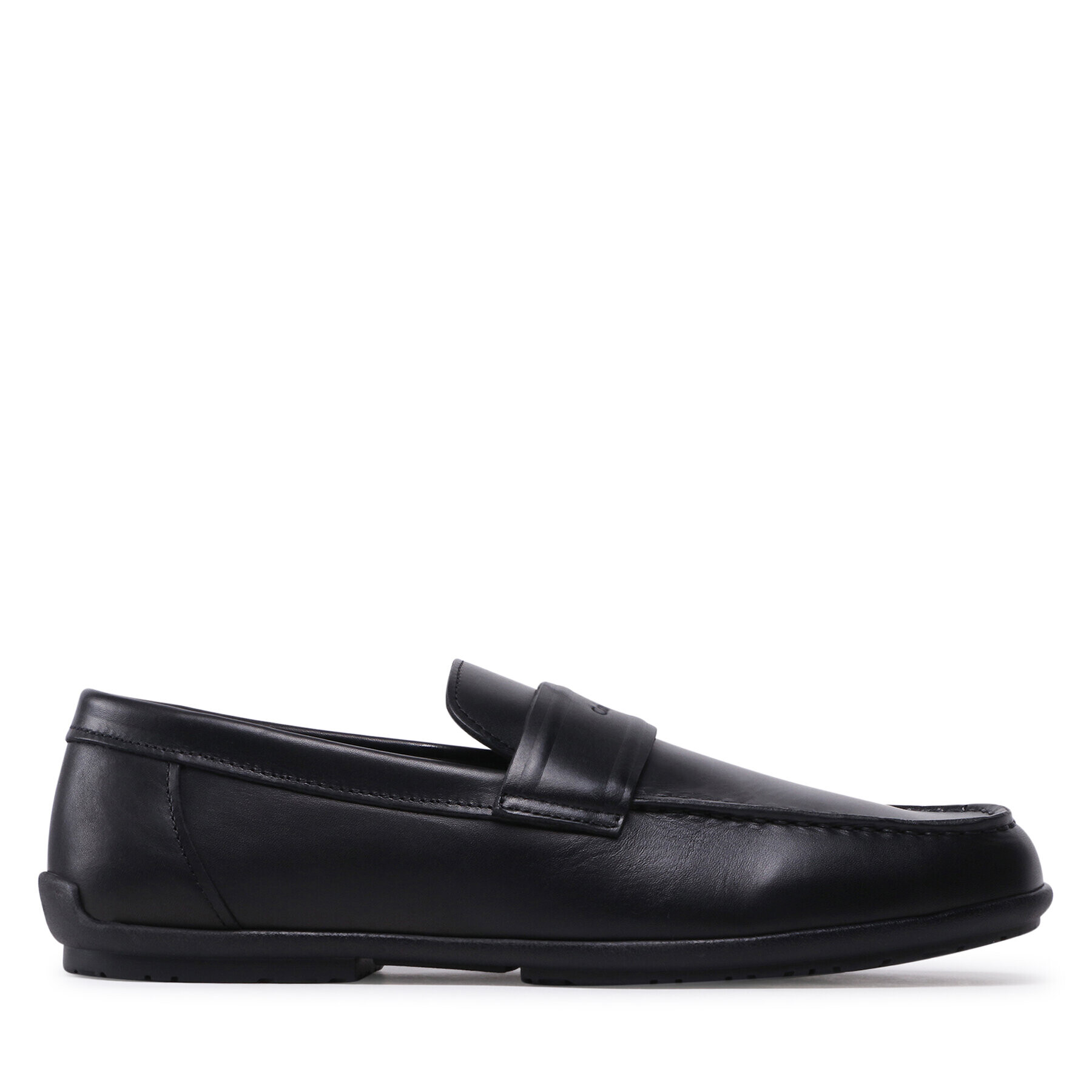 Calvin Klein Мокасини Driver High Freq Lth HM0HM00969 Черен - Pepit.bg