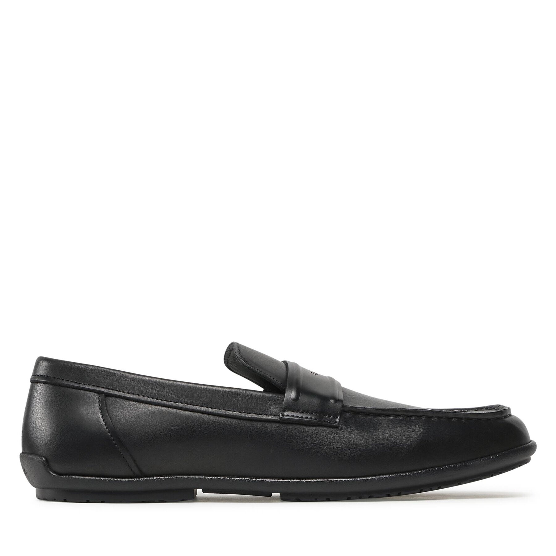 Calvin Klein Мокасини Driver High Freq Lth HM0HM00969 Черен - Pepit.bg