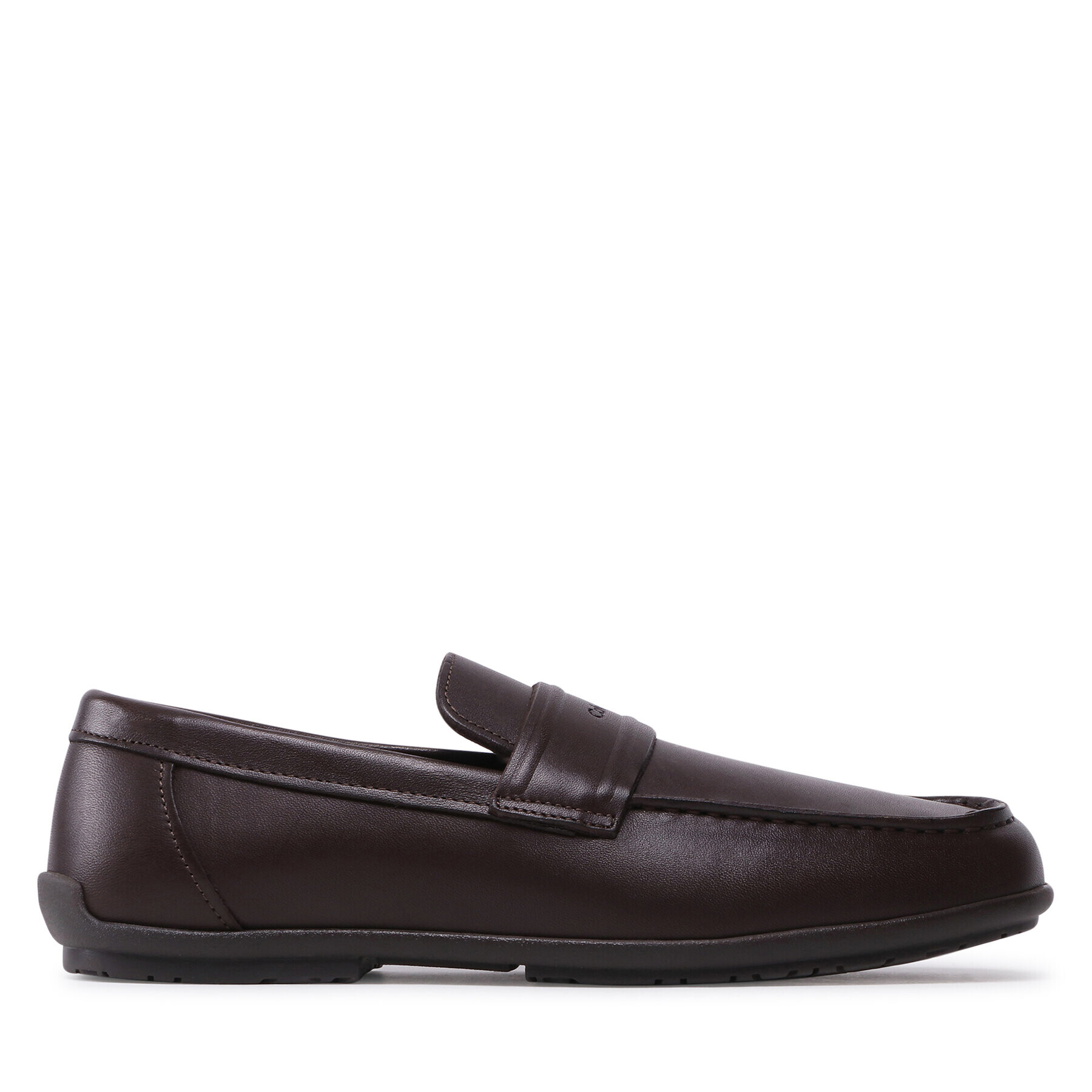 Calvin Klein Мокасини Driver High Freq Lth HM0HM00969 Кафяв - Pepit.bg