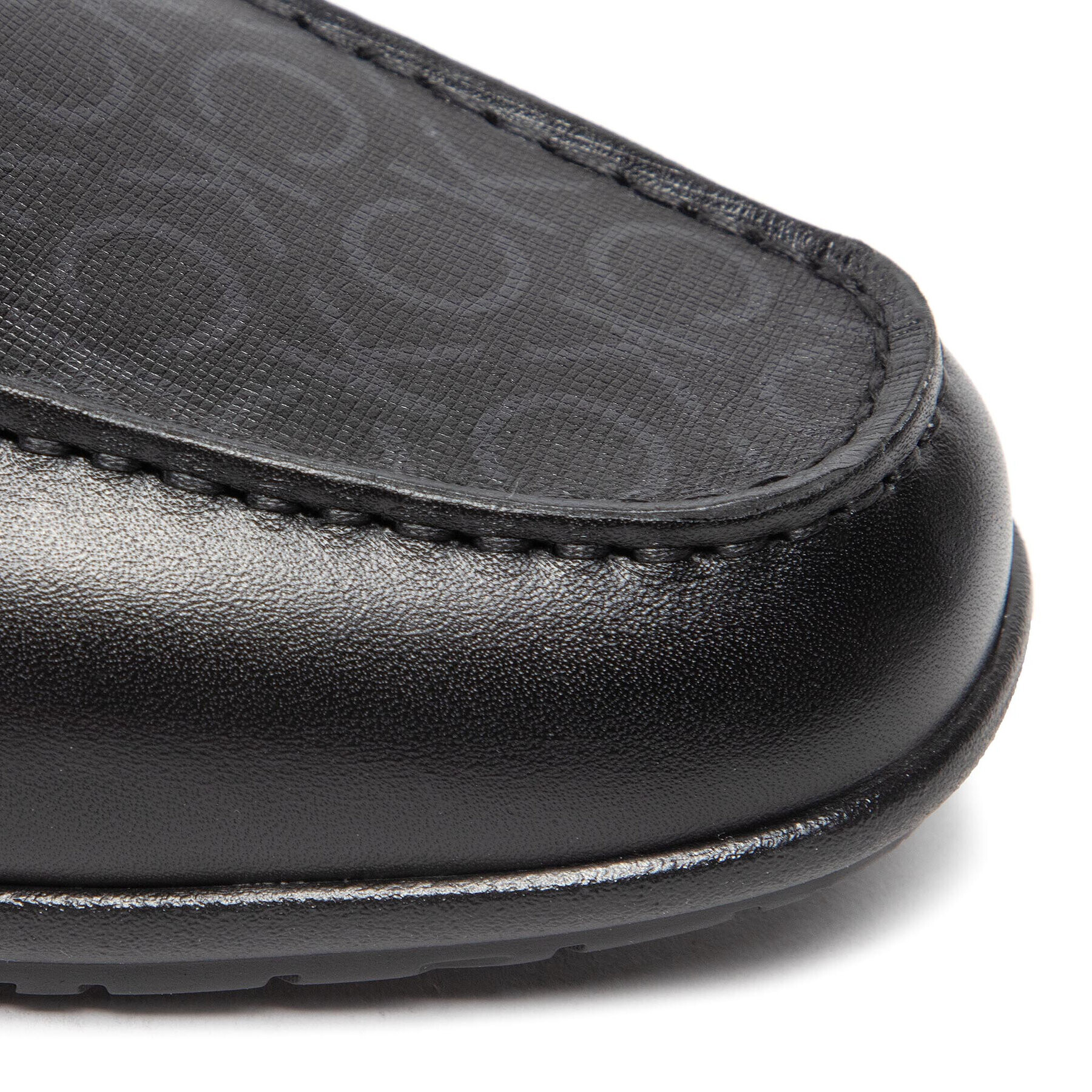 Calvin Klein Мокасини Driver Pin Colse Mono HM0HM00819 Черен - Pepit.bg