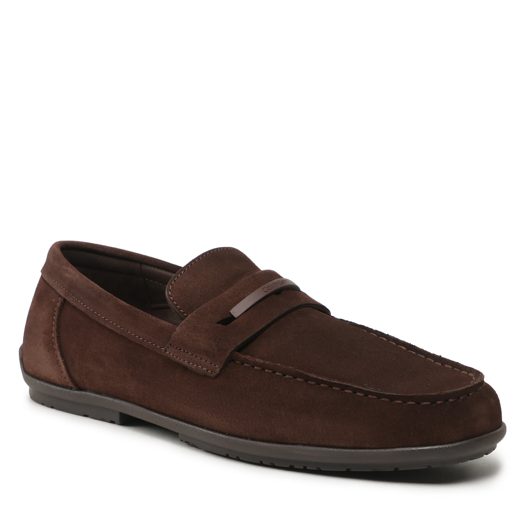 Calvin Klein Мокасини Driver Sue HM0HM00935 Кафяв - Pepit.bg