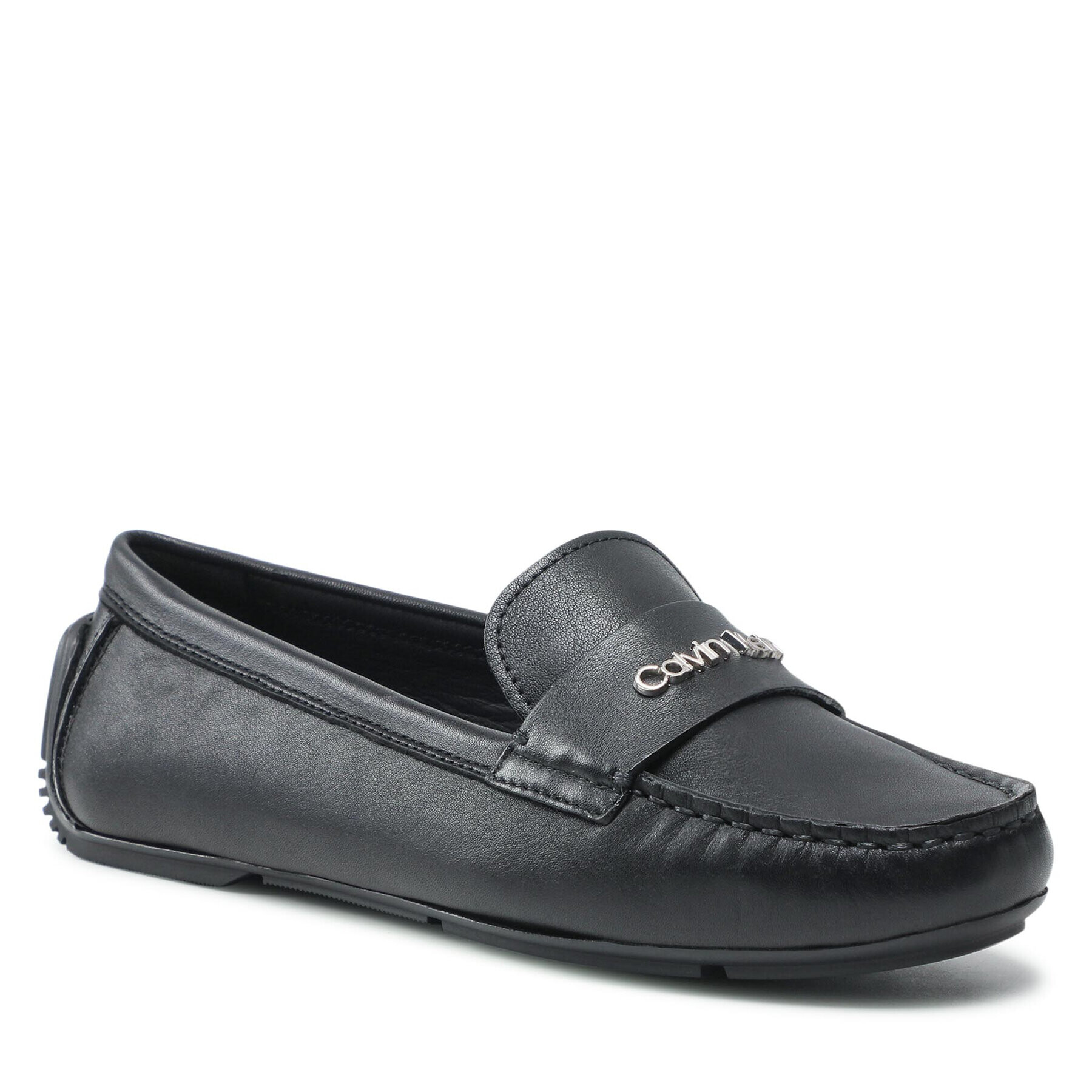 Calvin Klein Мокасини Driving Moc HW0HW00621 Черен - Pepit.bg
