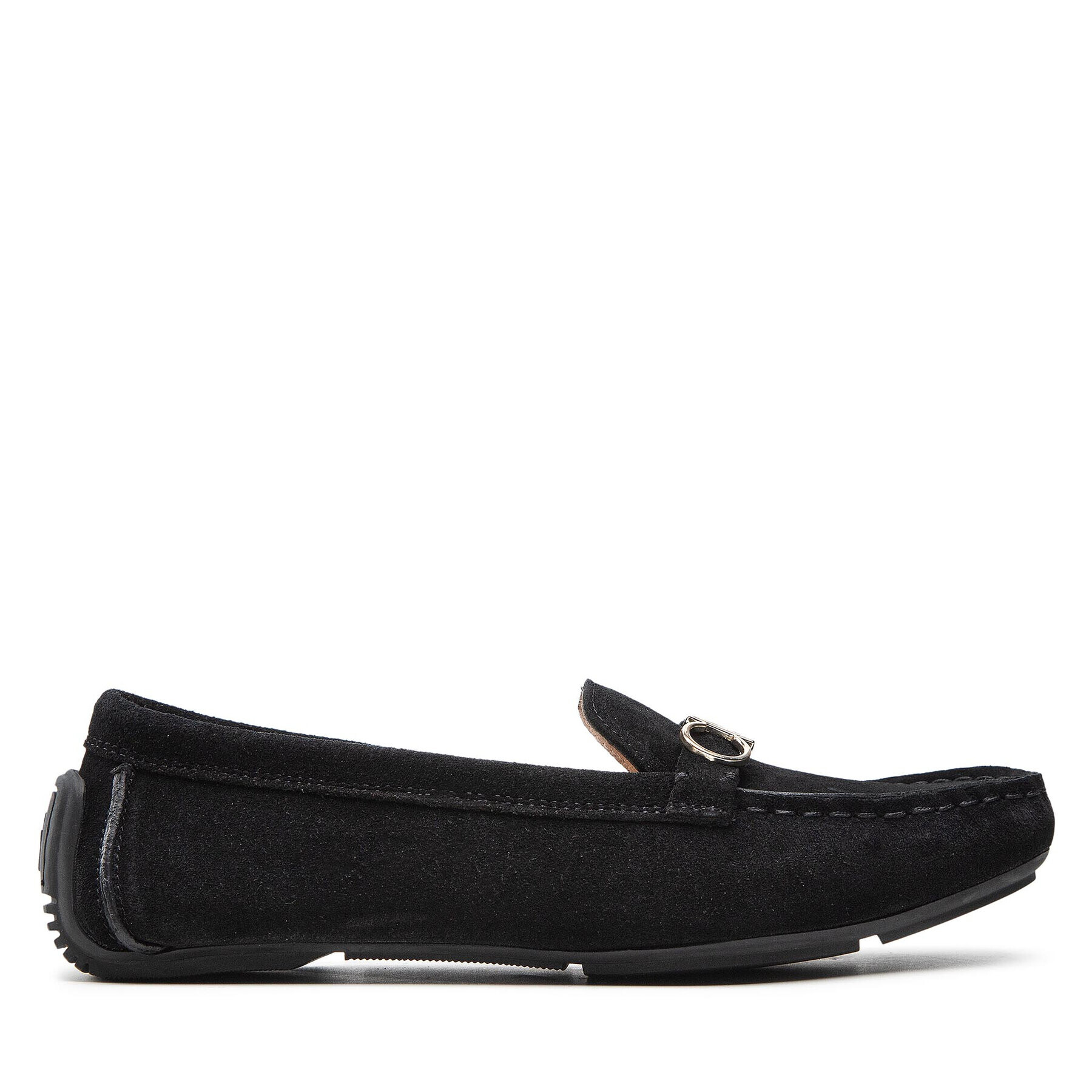 Calvin Klein Мокасини Driving Moc W/Hdw HW0HW01304 Черен - Pepit.bg