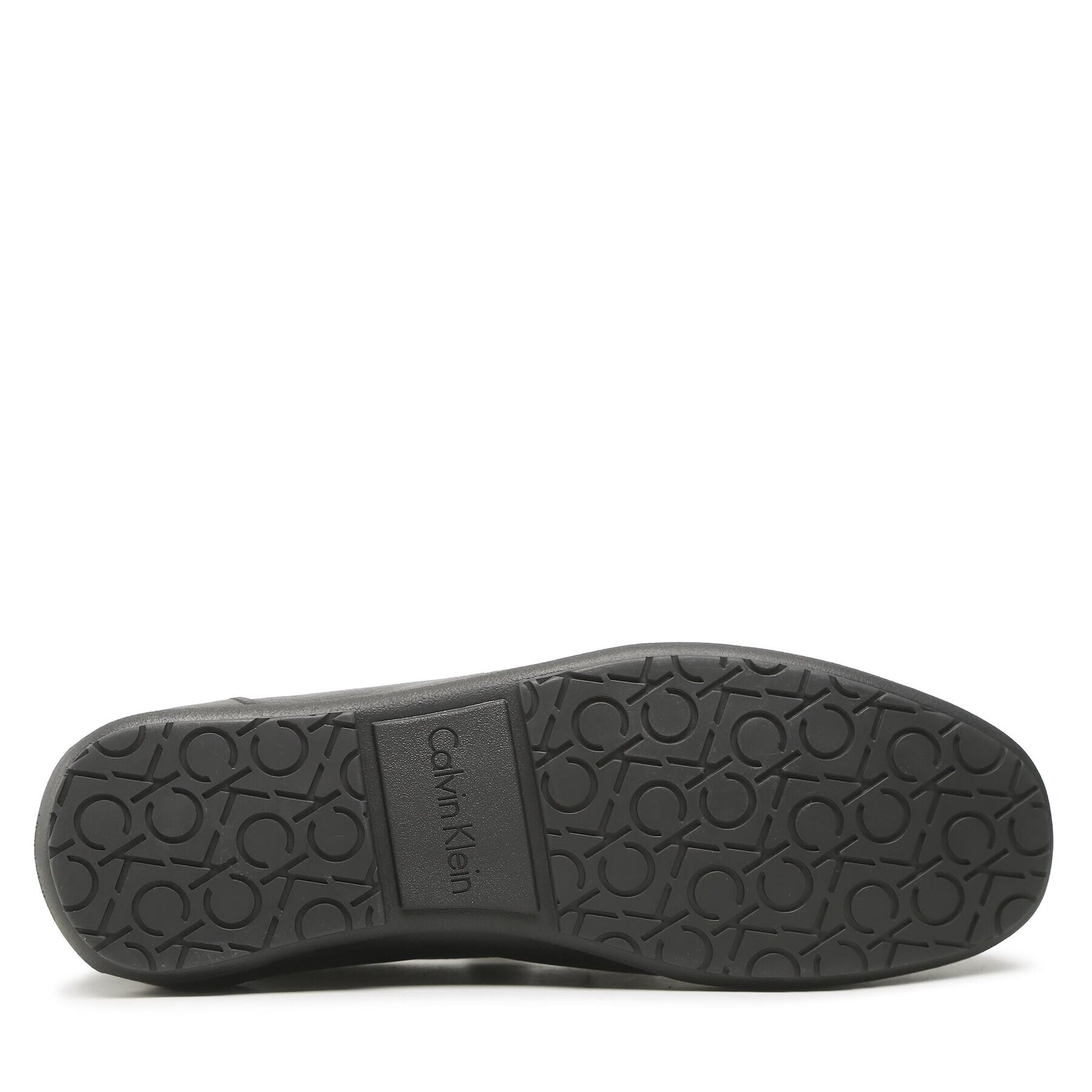 Calvin Klein Мокасини Driving Shoe Bold Logo HM0HM00891 Черен - Pepit.bg