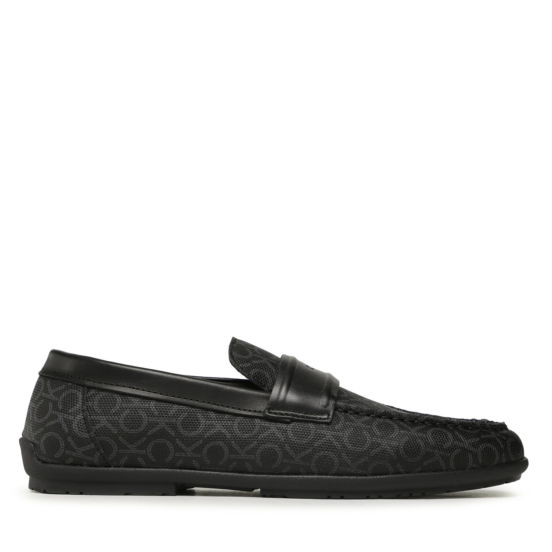 Calvin Klein Мокасини Driving Shoe Cv Mono HM0HM00521 Черен - Pepit.bg